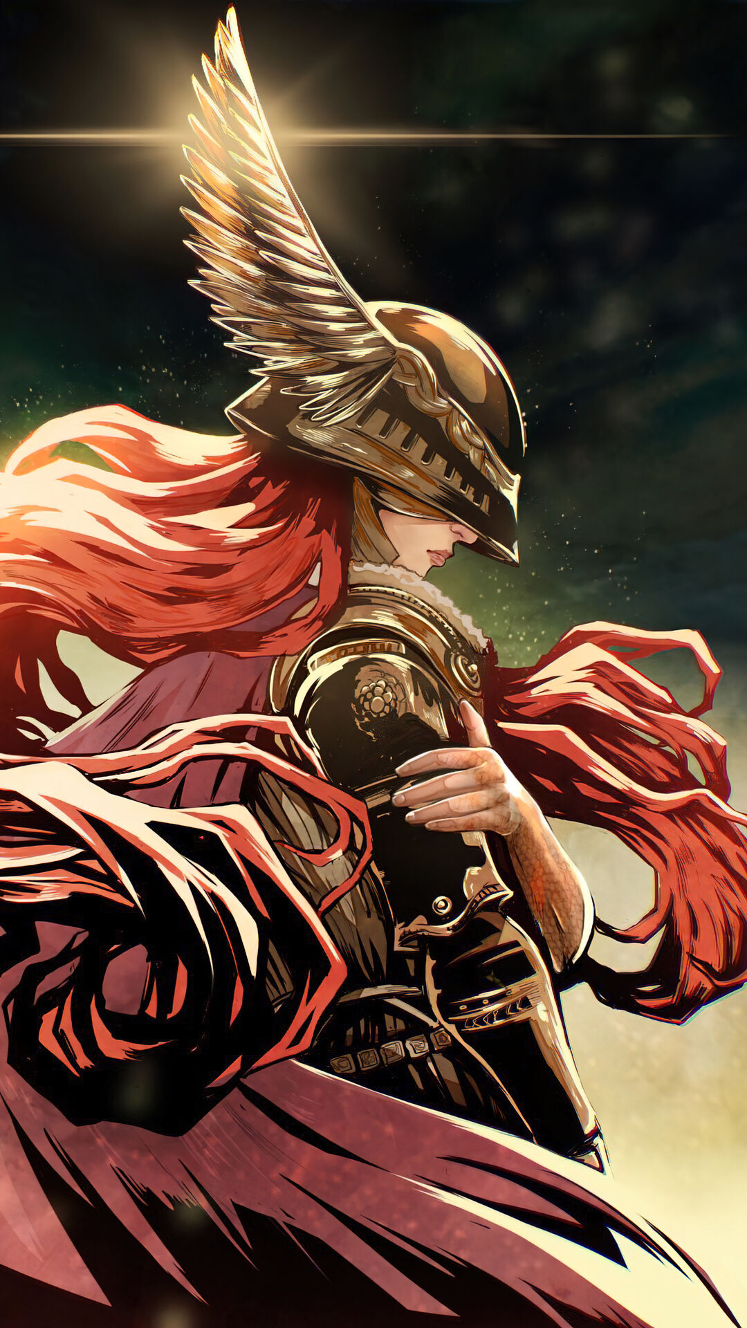 Malenia Elden Ring Phone Wallpaper 4k