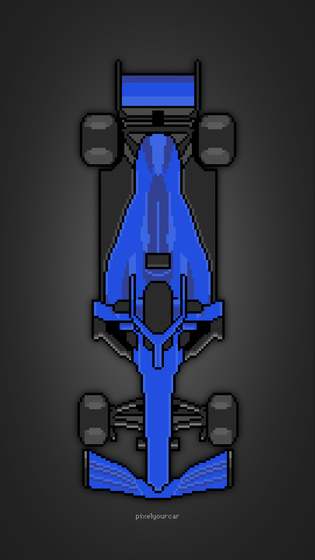 pixel F1 car wallpaper