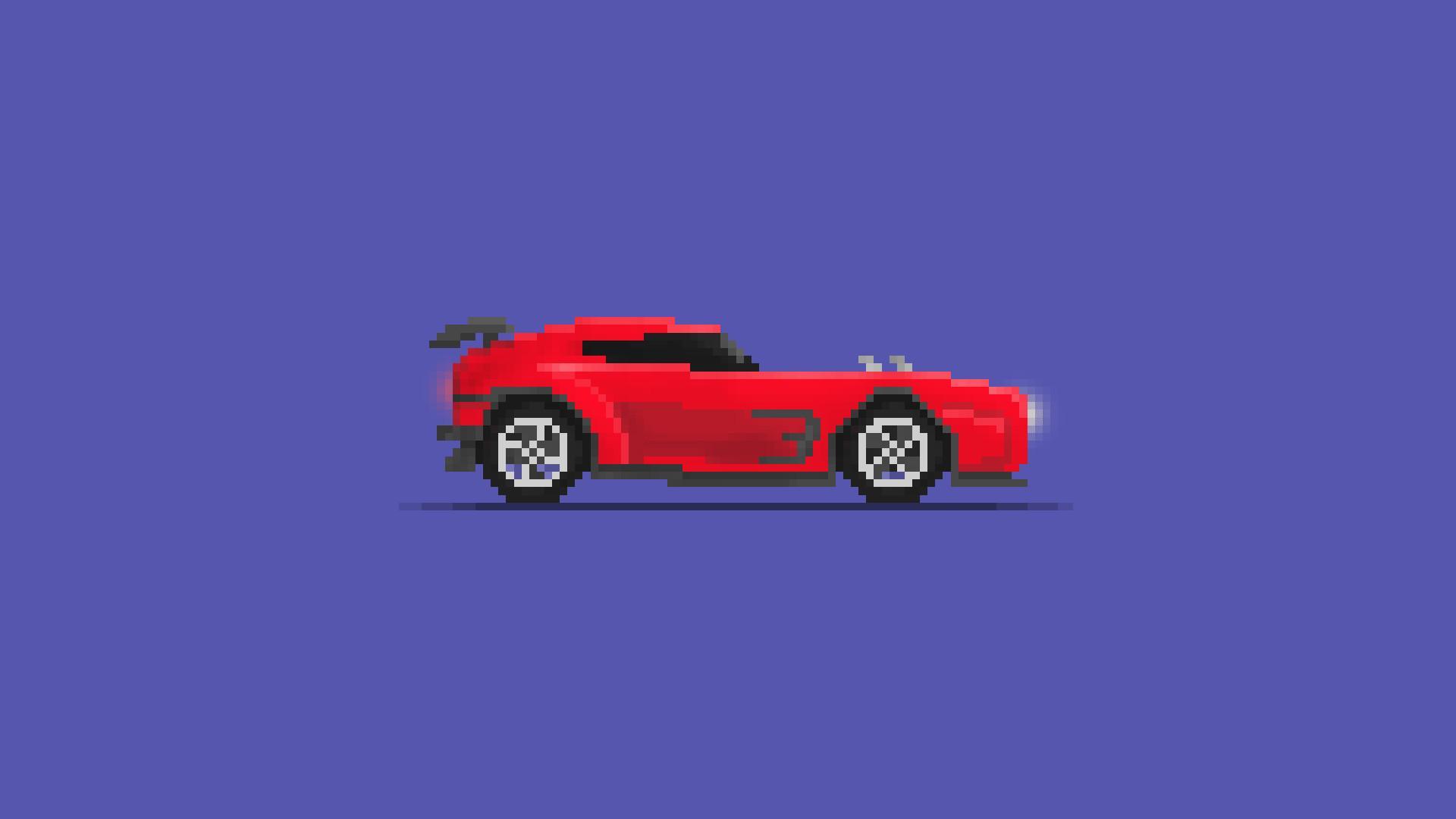 Pixel Car Wallpaper Free Pixel