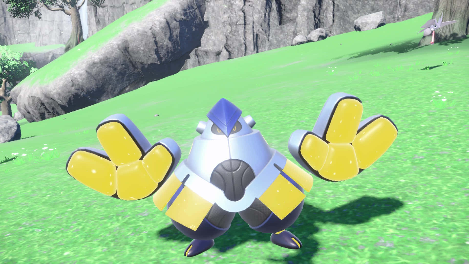 Download Tilted Iron Hands Wallpaper