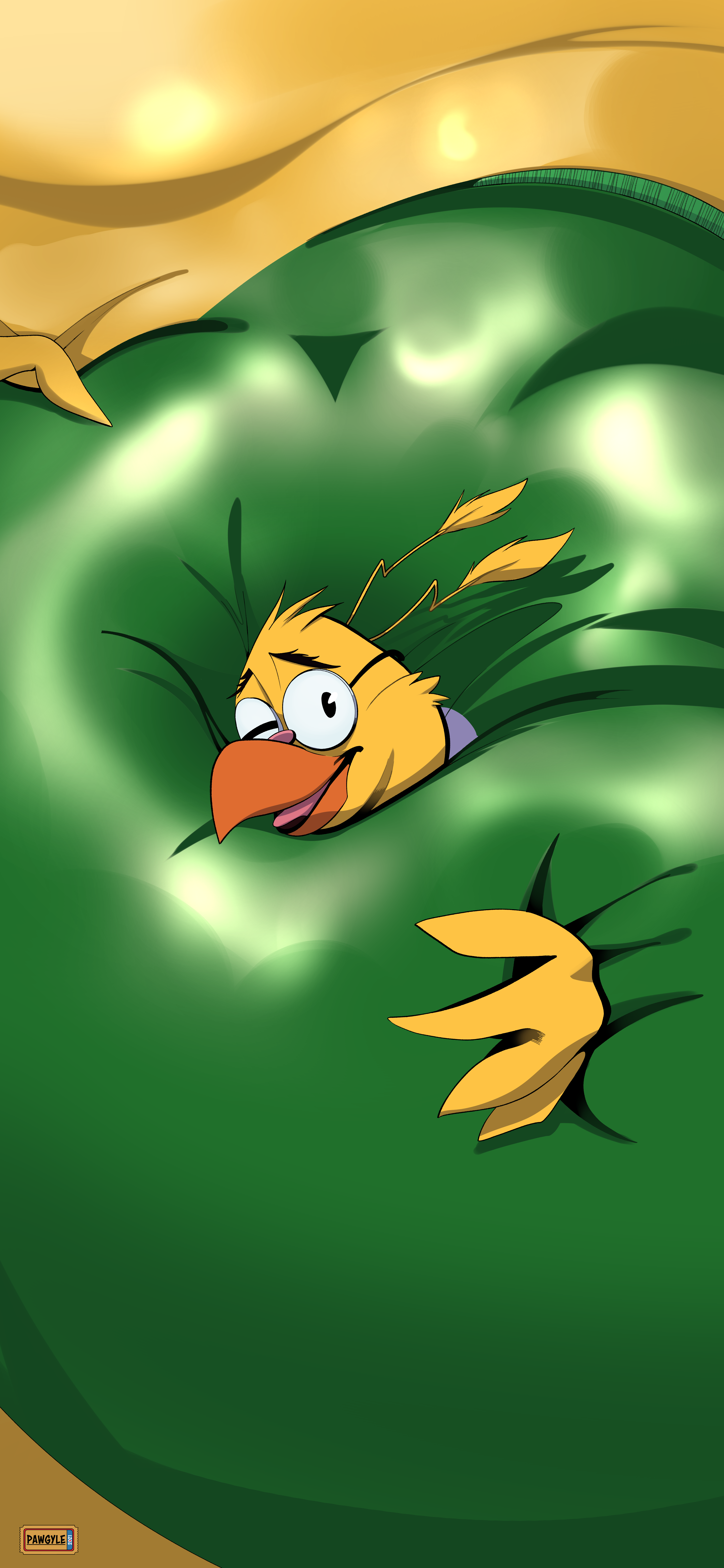 YCH Inflated wallpaper Zai