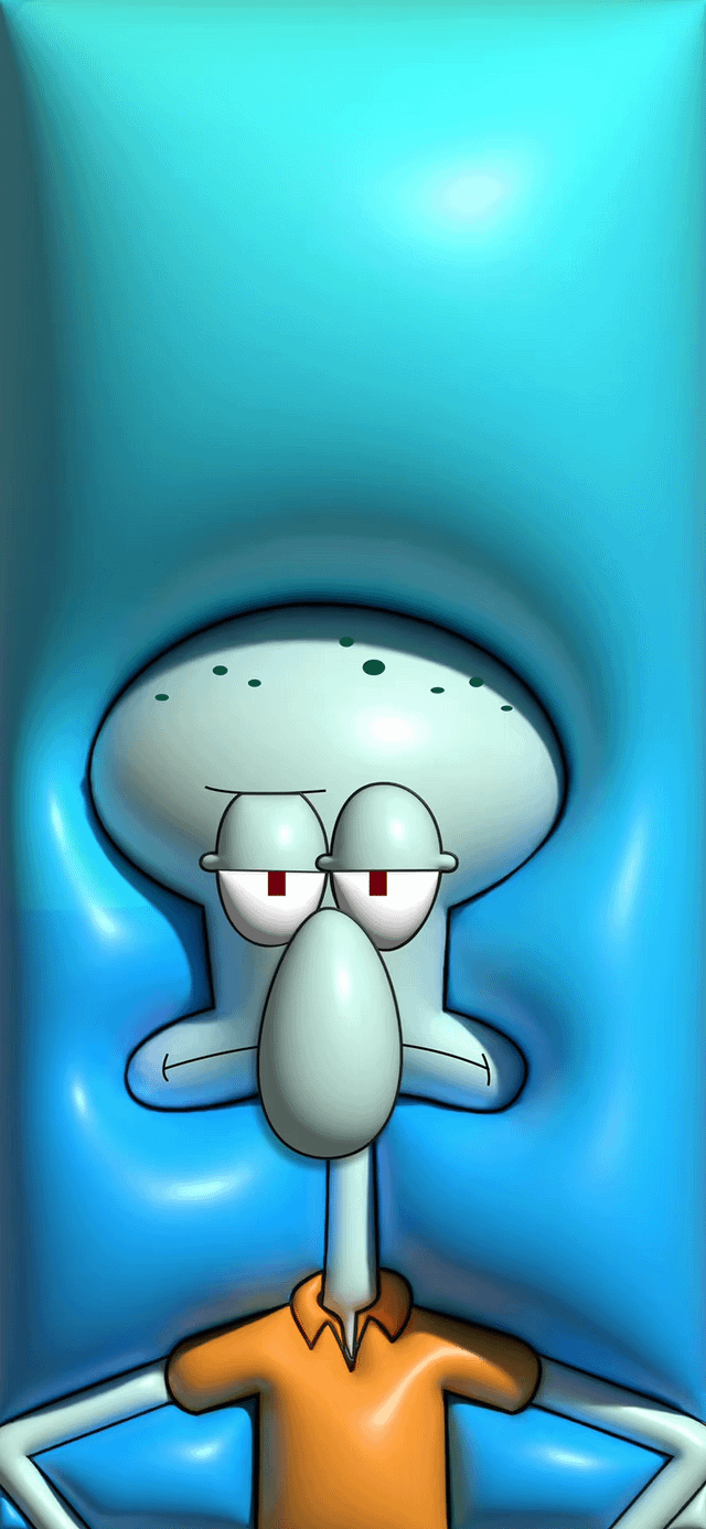 A set of cartoon inflation wallpaper