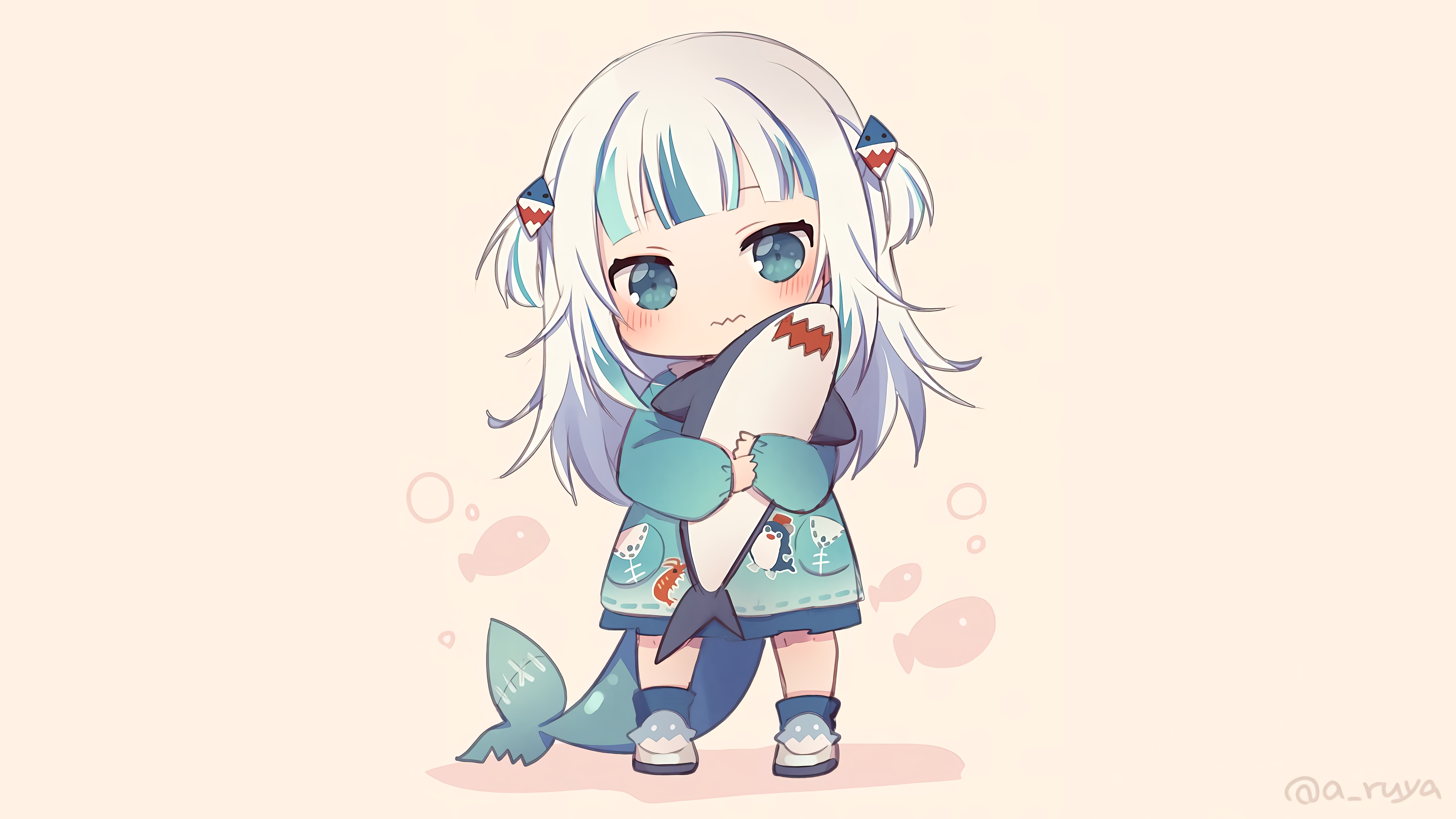 Chibi Shark Gawr Gura Virtual