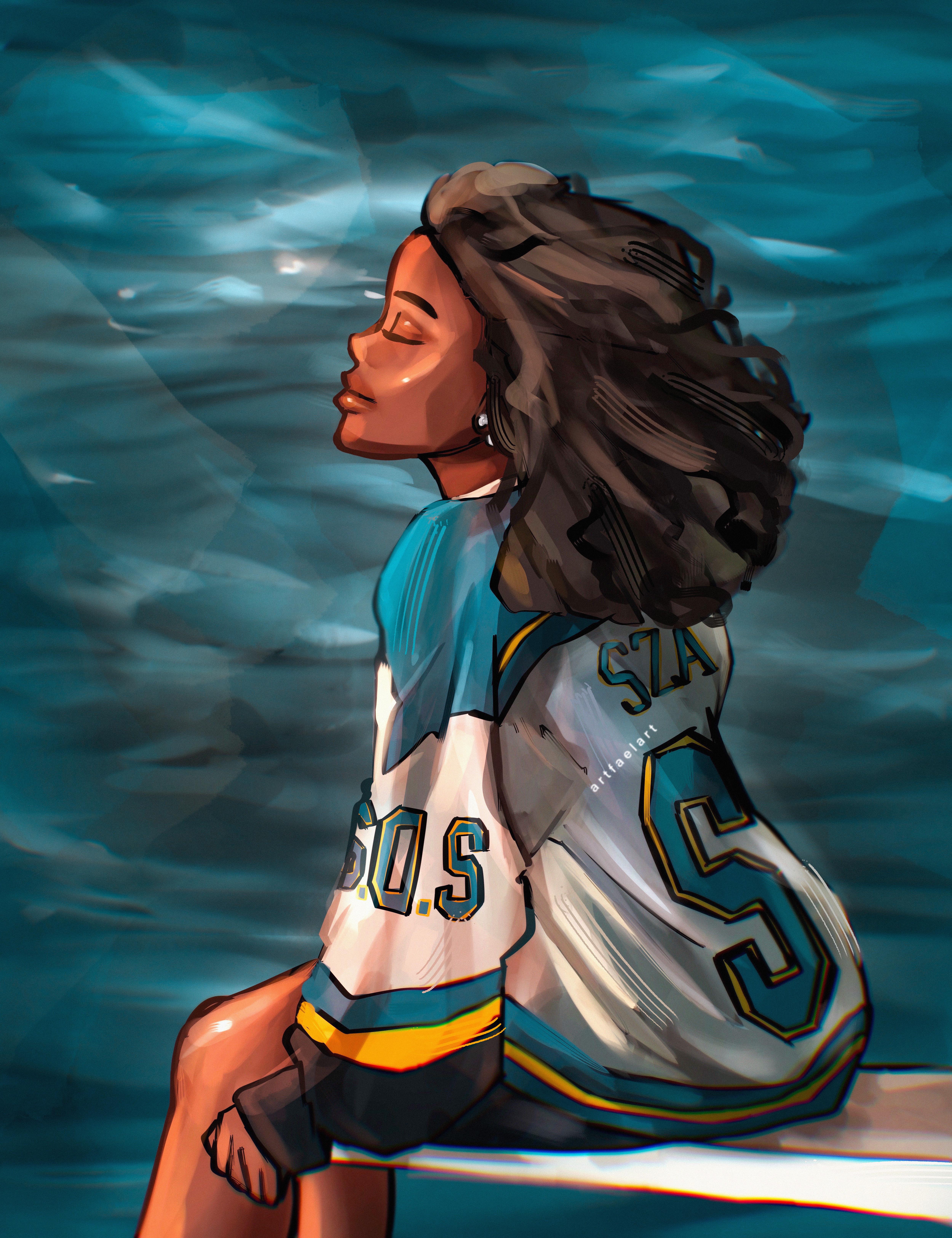 fan art of the sos album cover!