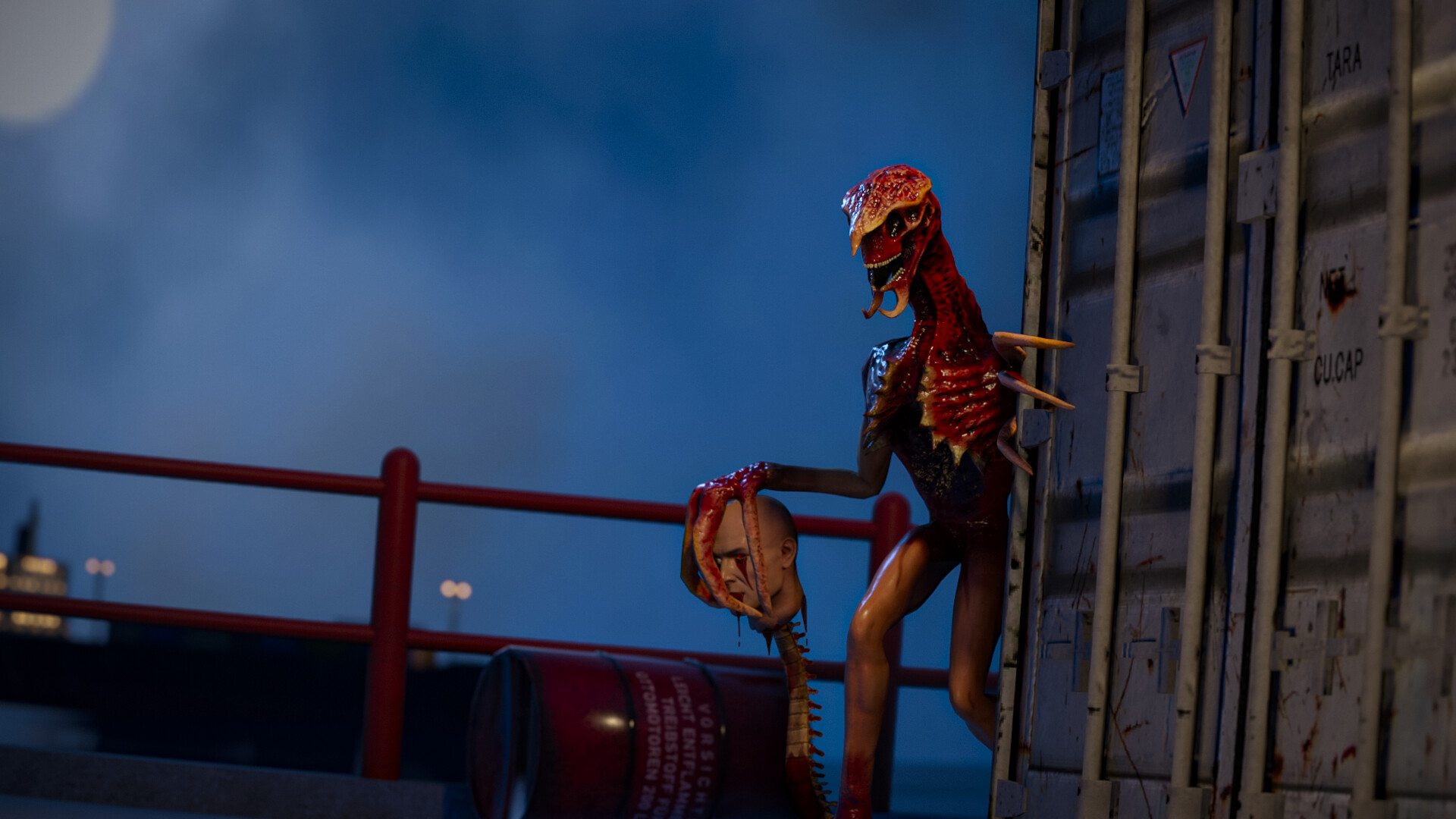 Stalker Necromorph Dead