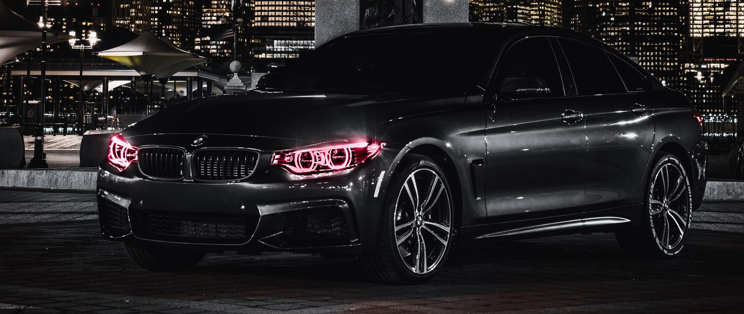 BMW M4 Wallpaper 4K, Black Edition