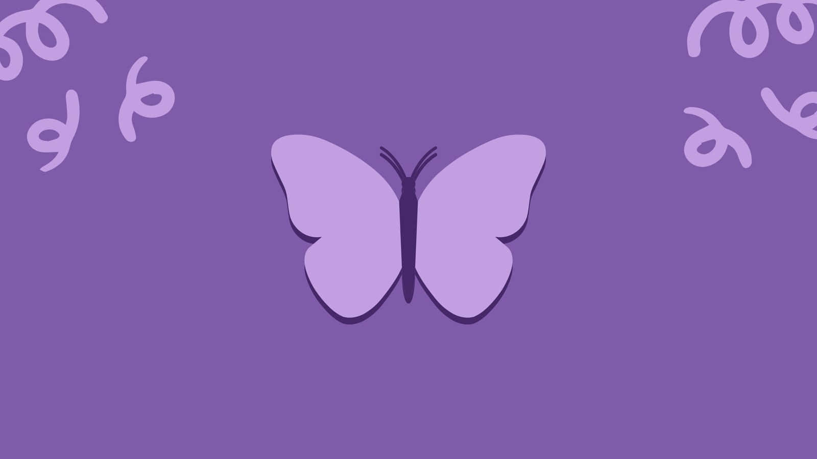 Download Purple Butterfly Cute Pc
