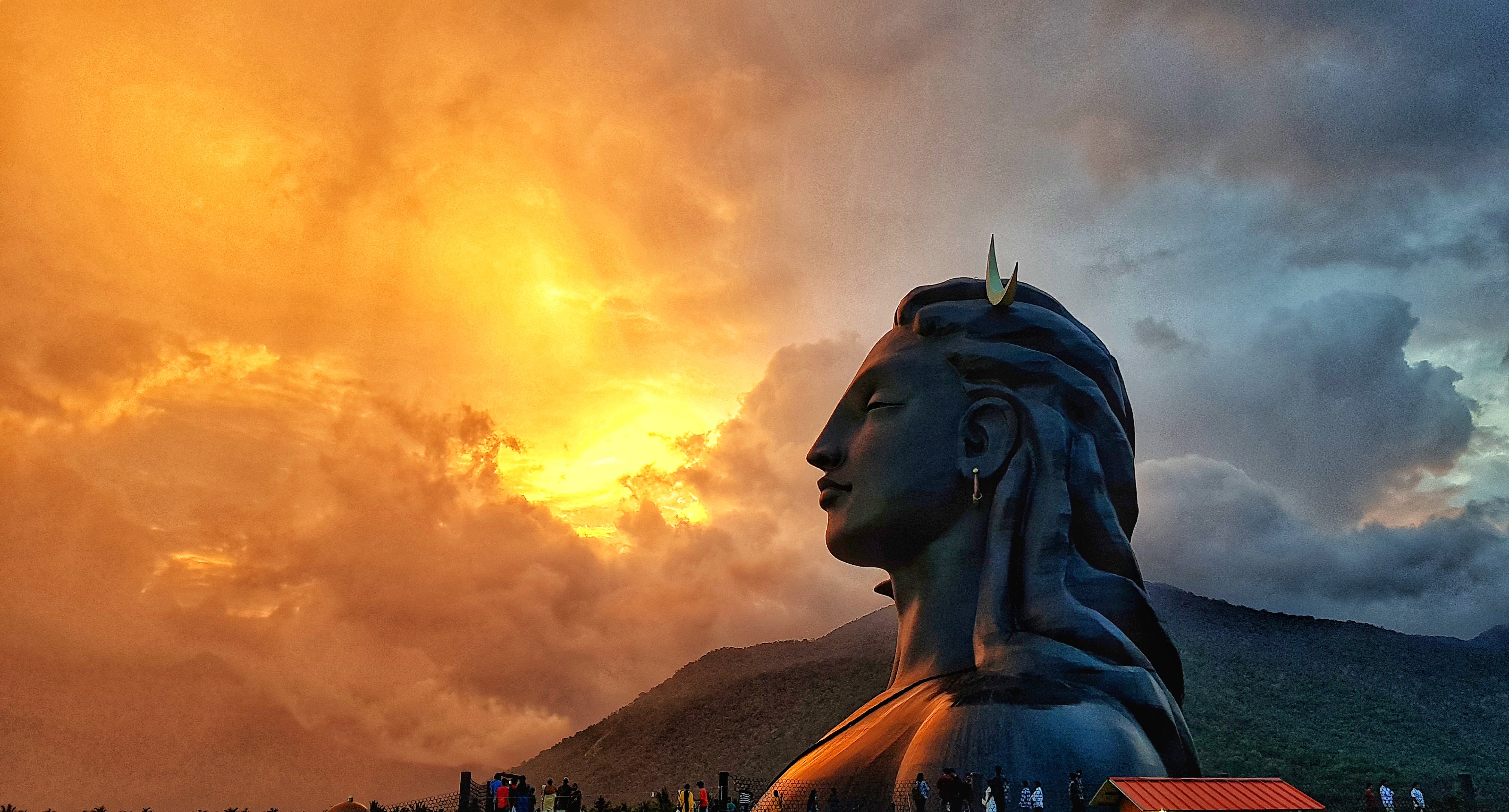 Isha Foundation evening when