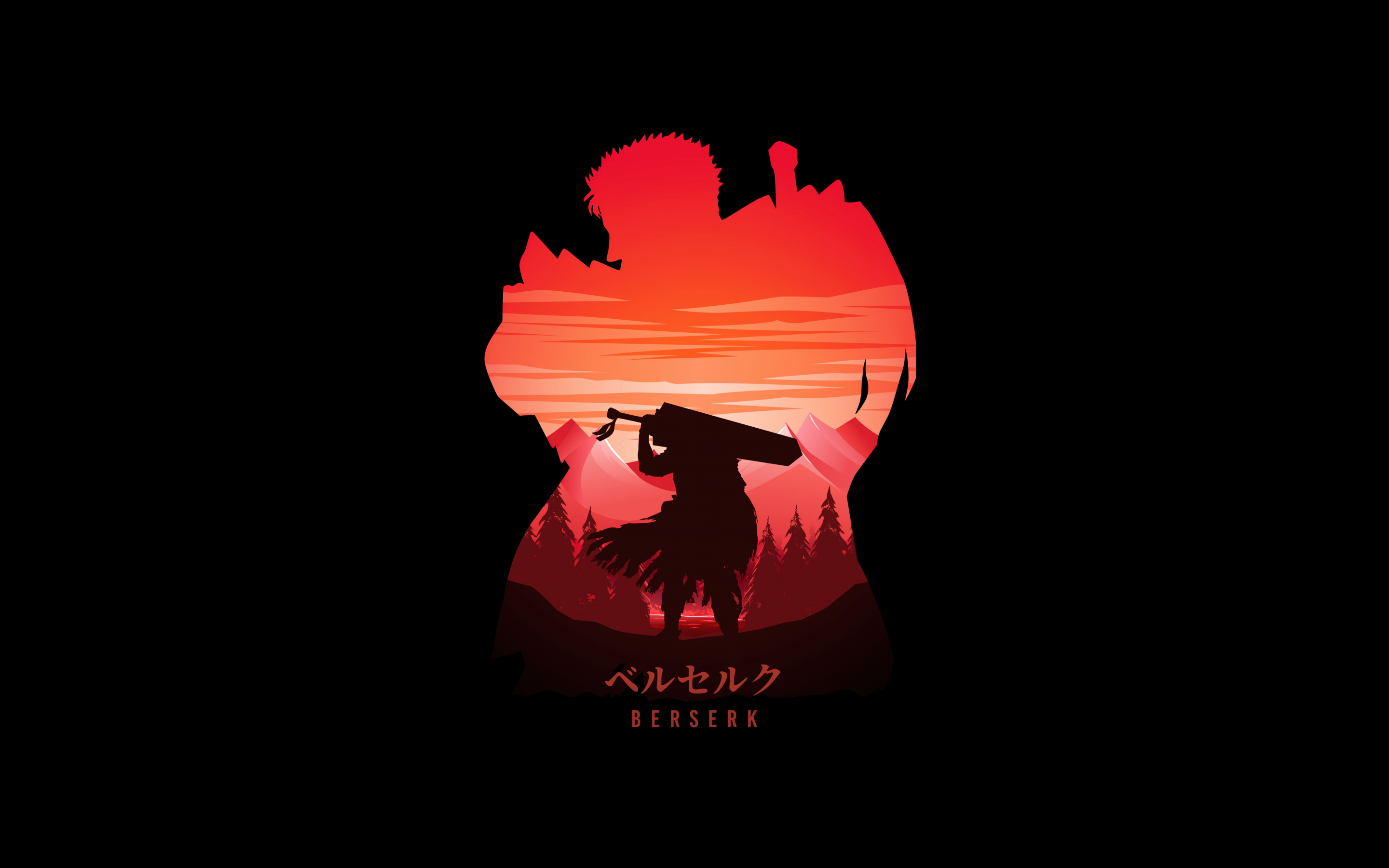 Guts in Berserker 8K Wallpaper