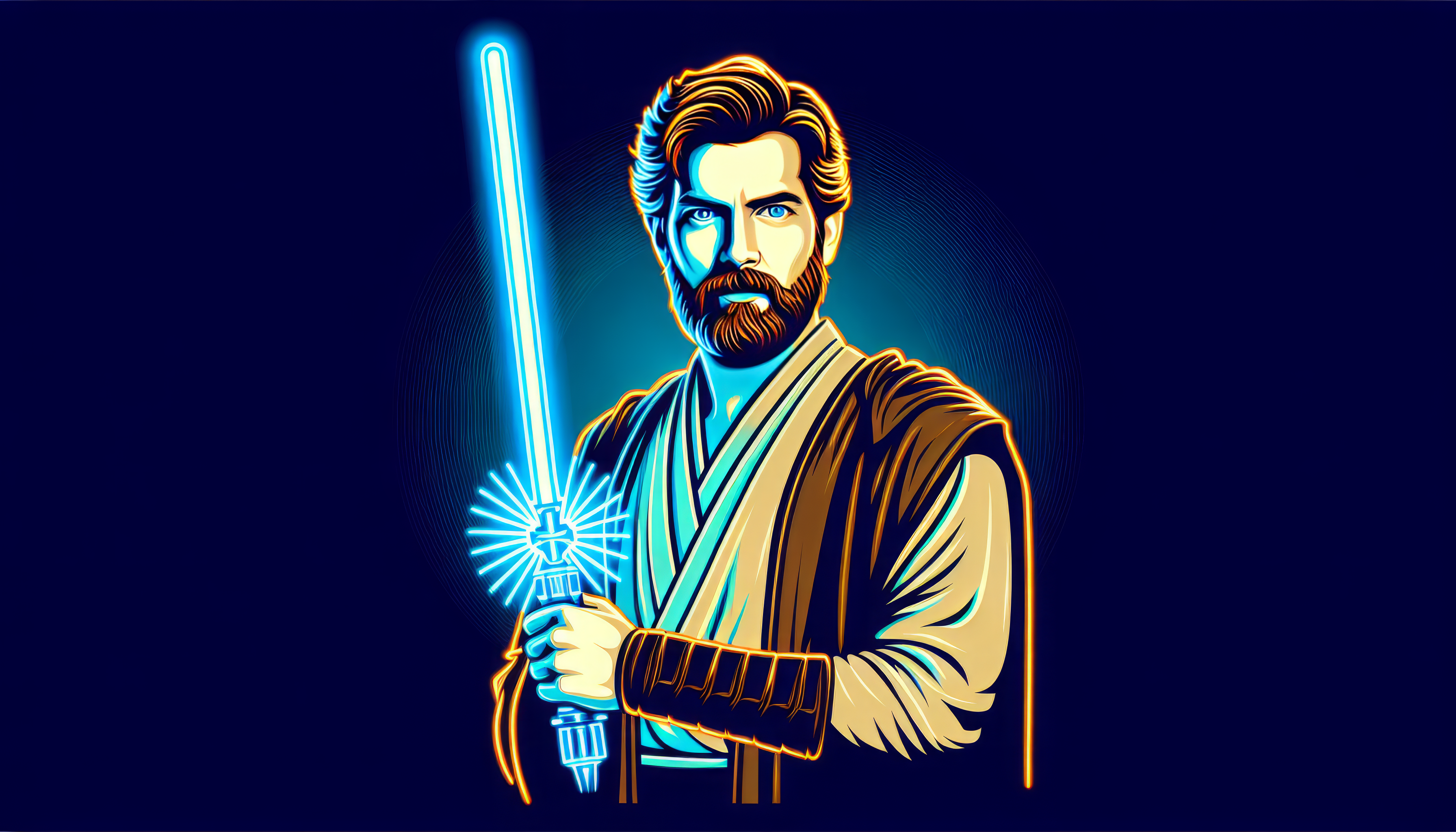 Obi Wan Kenobi HD Wallpaper Jedi