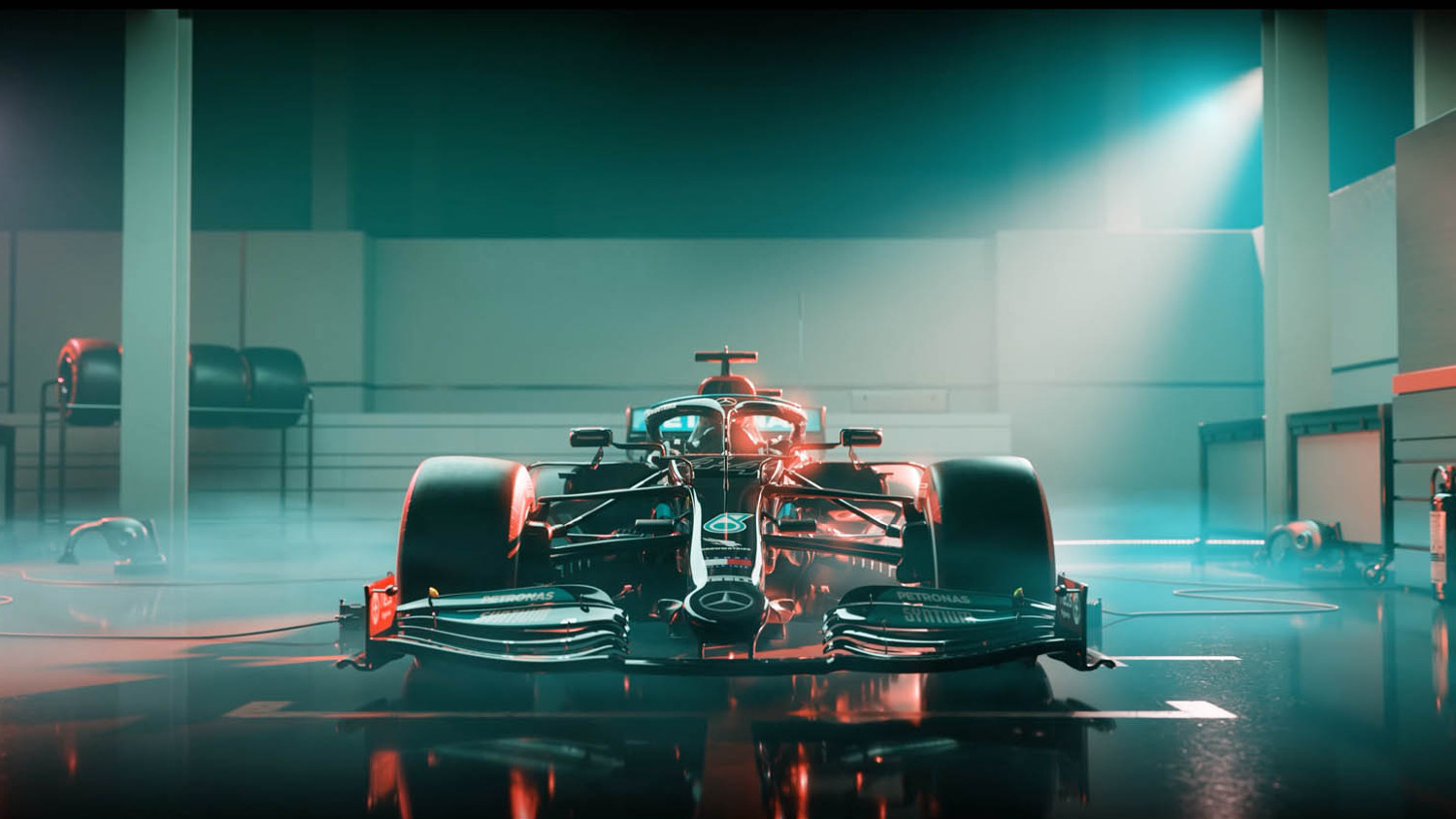 A blend of speed and power at Mercedes F1