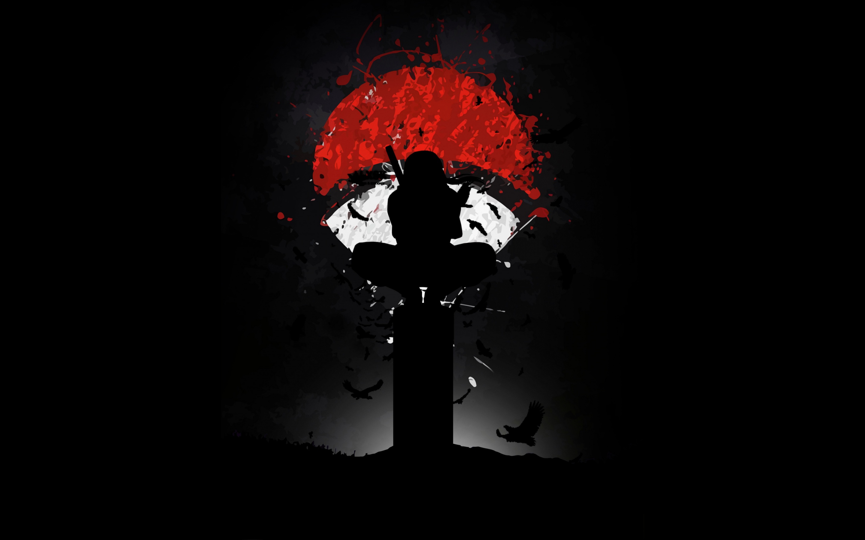Itachi Uchiha Wallpaper 4K, AMOLED