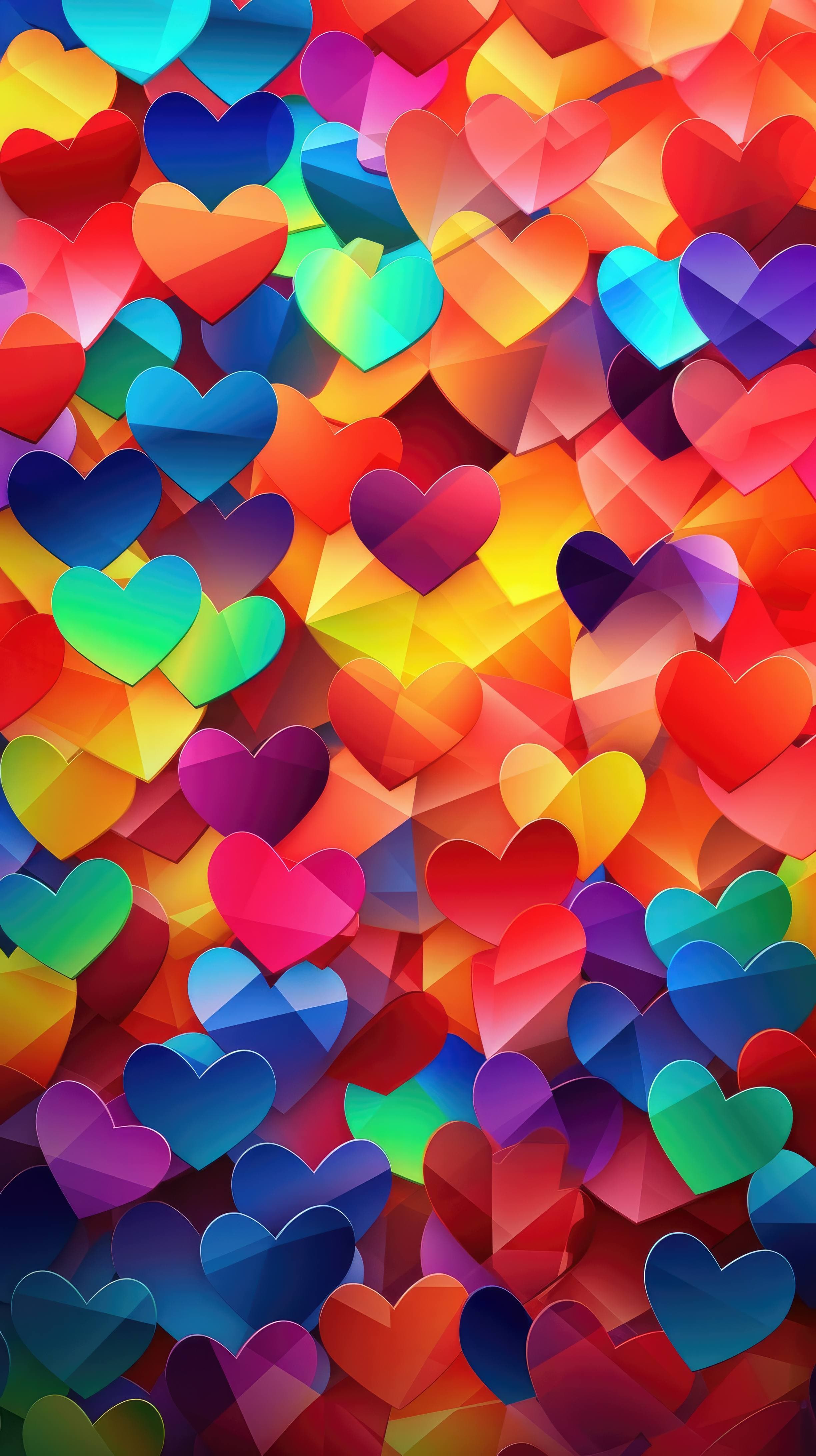 A 4K ultra HD mobile wallpaper with a