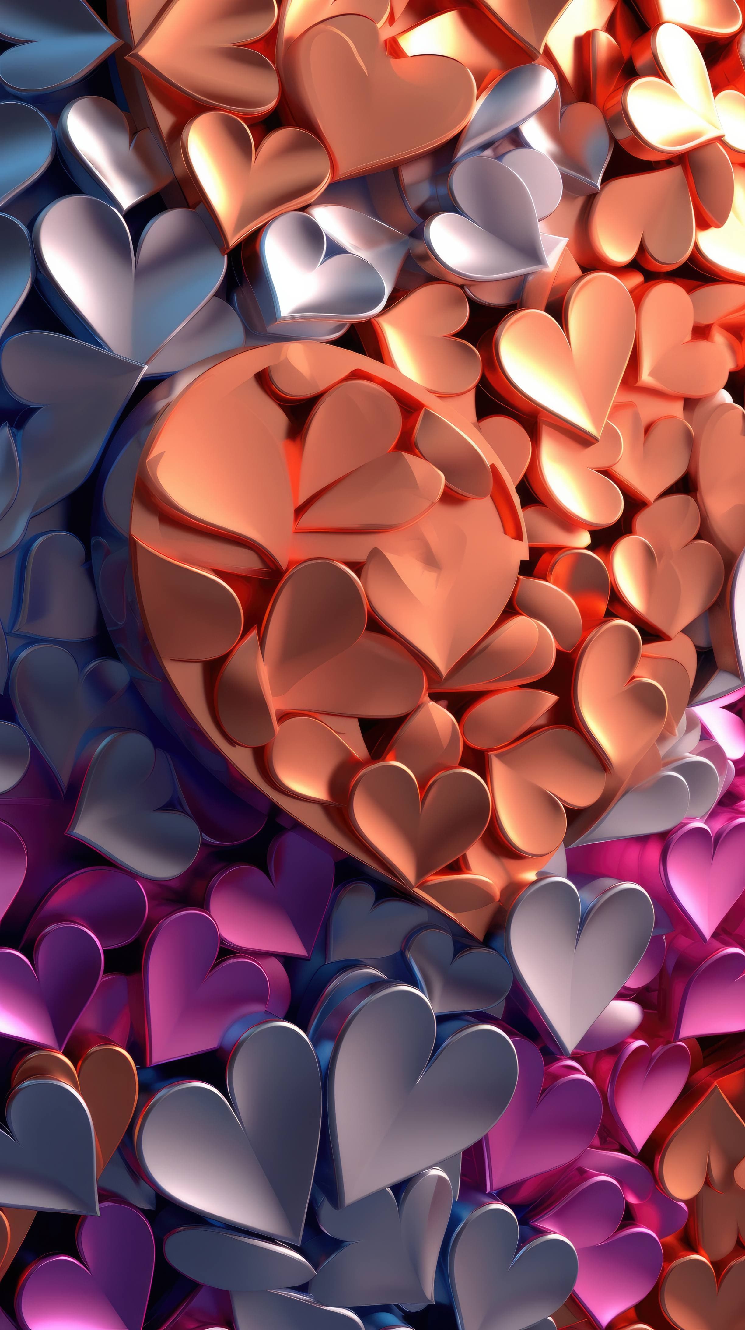 A 4K ultra HD mobile wallpaper with a