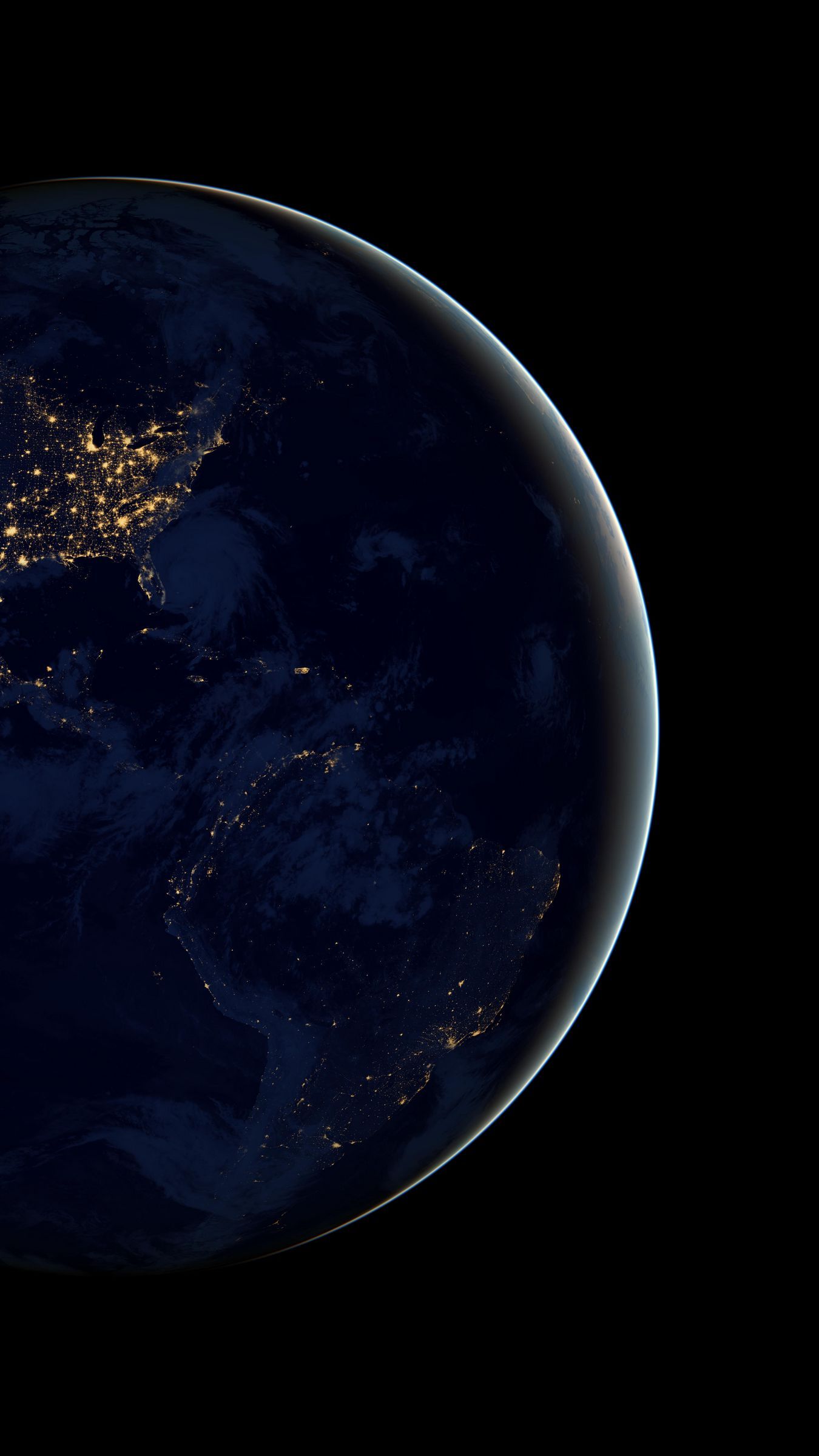 Download 1350x2400 earth, planet, space