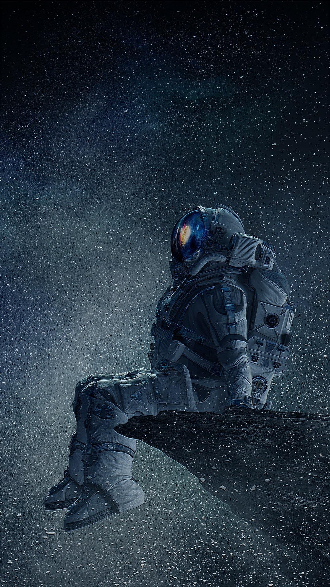 ASTRONAUT HD WALLPAPER IPHONE