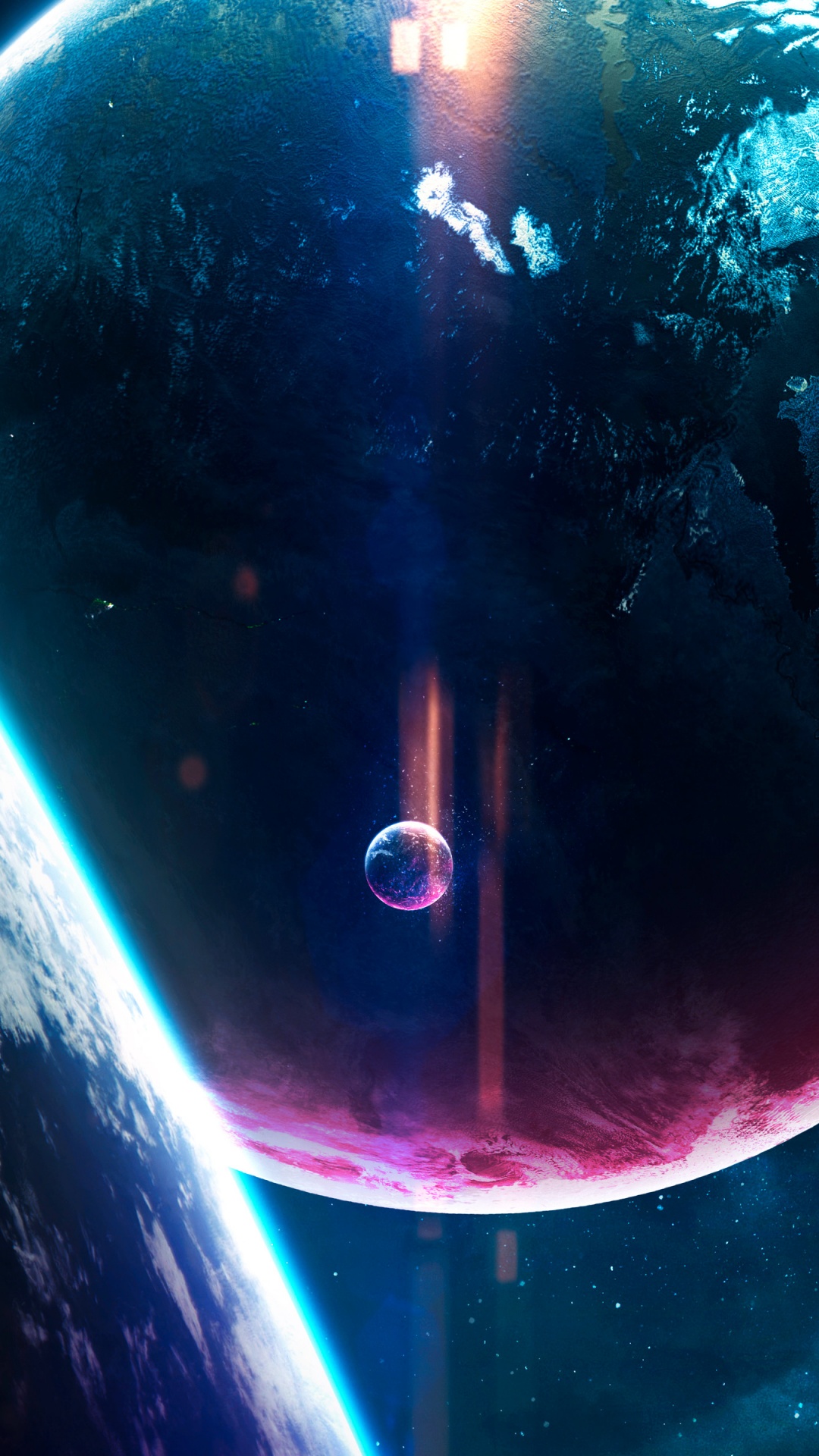 Planets Wallpaper 4K, Digital Art