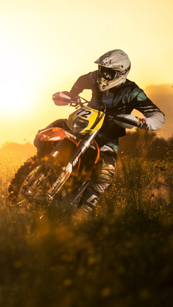 Motocross Sports Phone Wallpaper