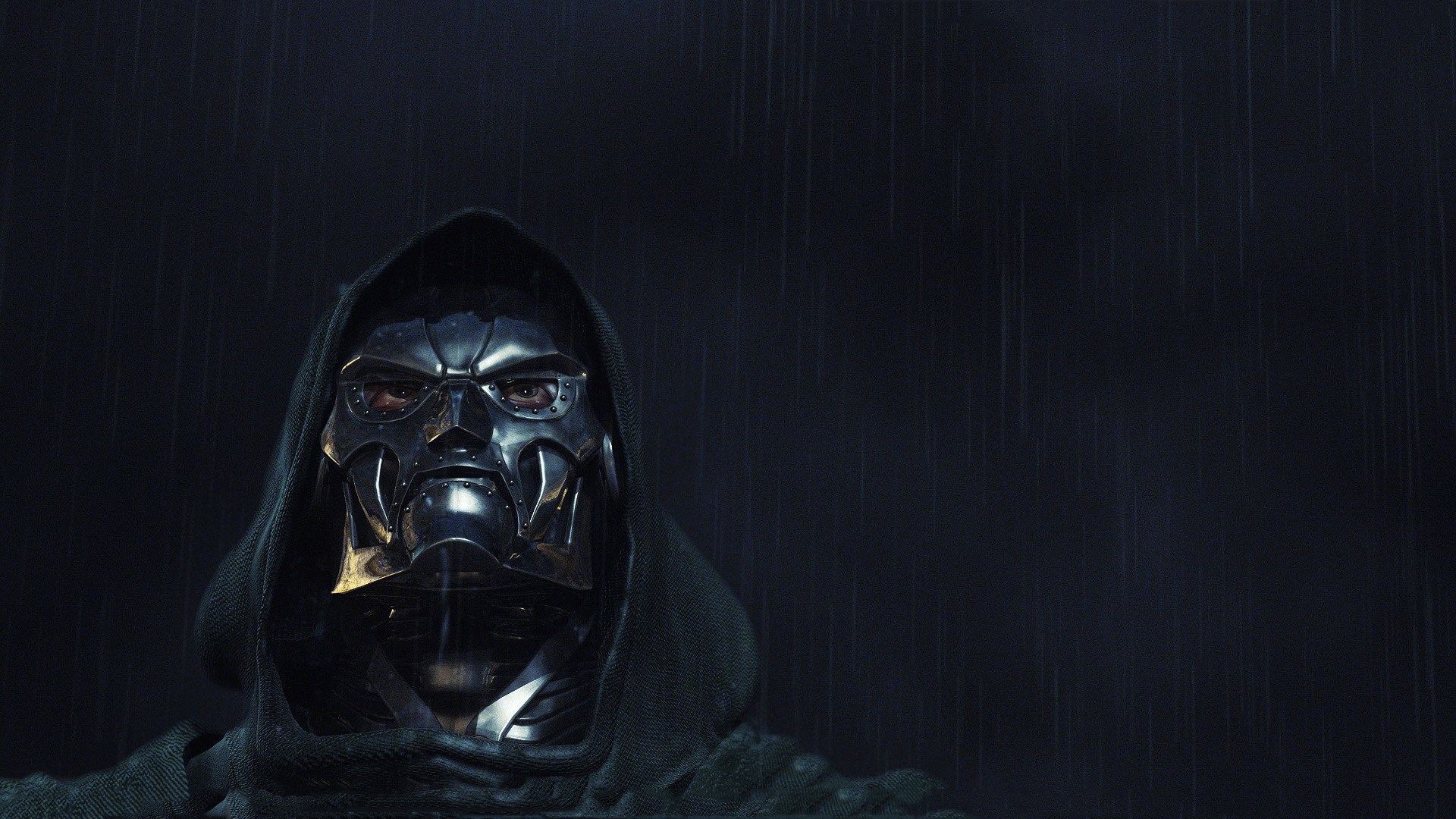 Wallpaper rain, mask, Dr., Doom, Doctor Doom for mobile and desktop, section фильмы, resolution 1920x1080
