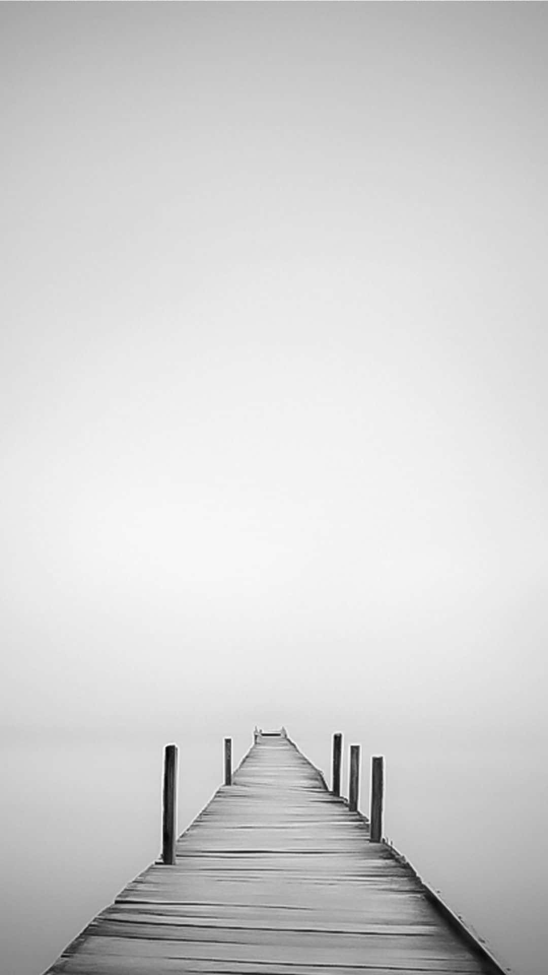 white minimalist iPhone Wallpaper