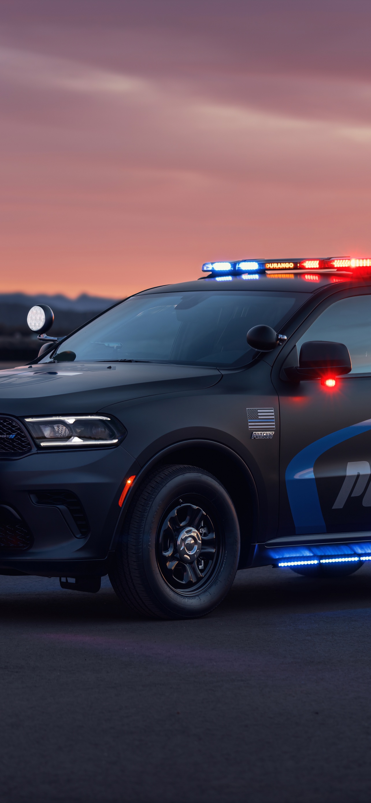 Dodge Durango Pursuit Wallpaper 4K