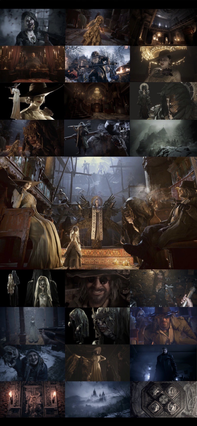 Resident Evil Village background