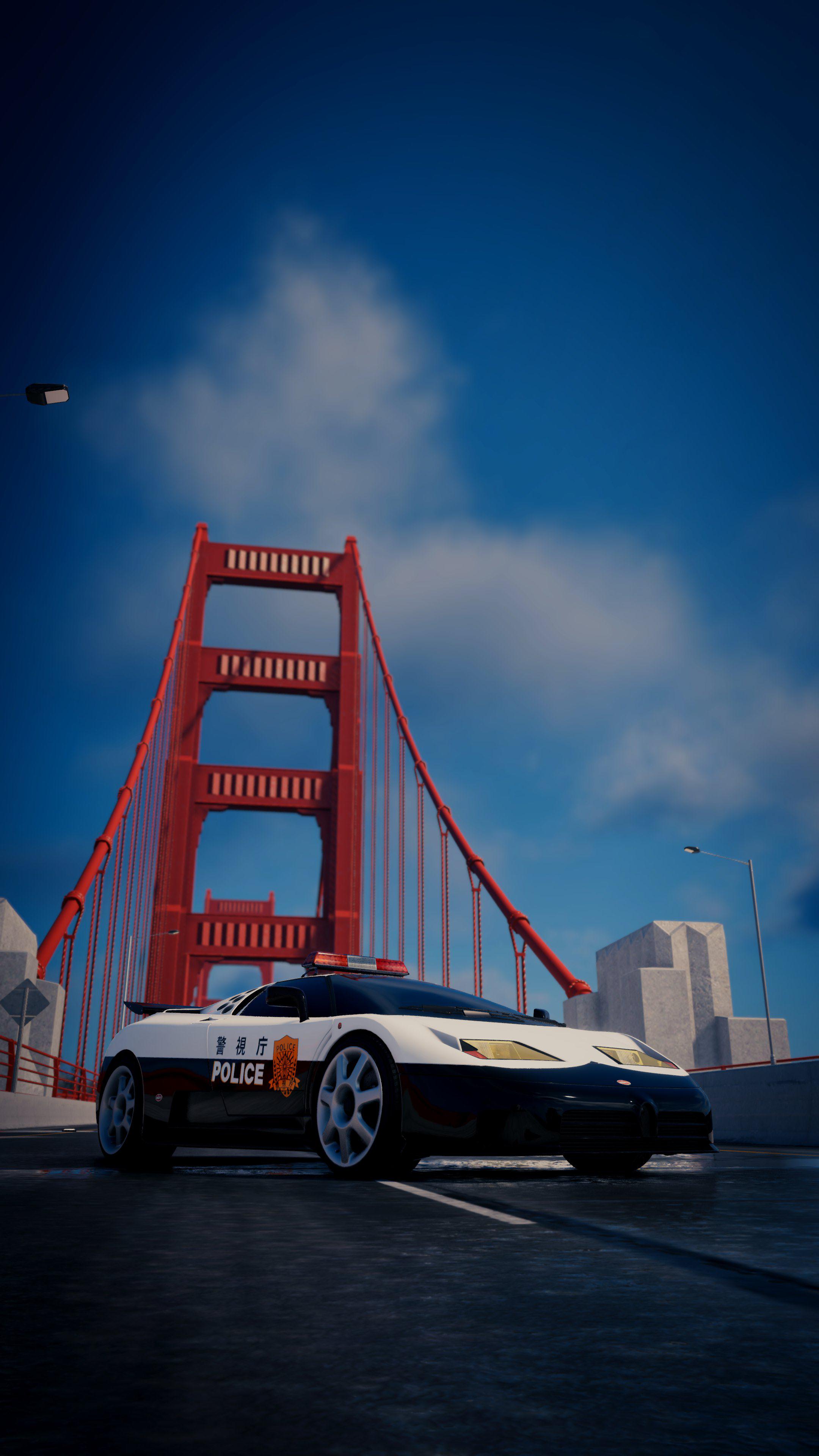 Japanese Police EB110 in SF Phone