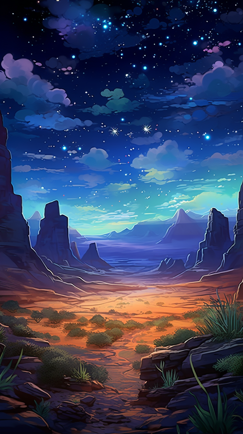 Desert Nights Manga Stars