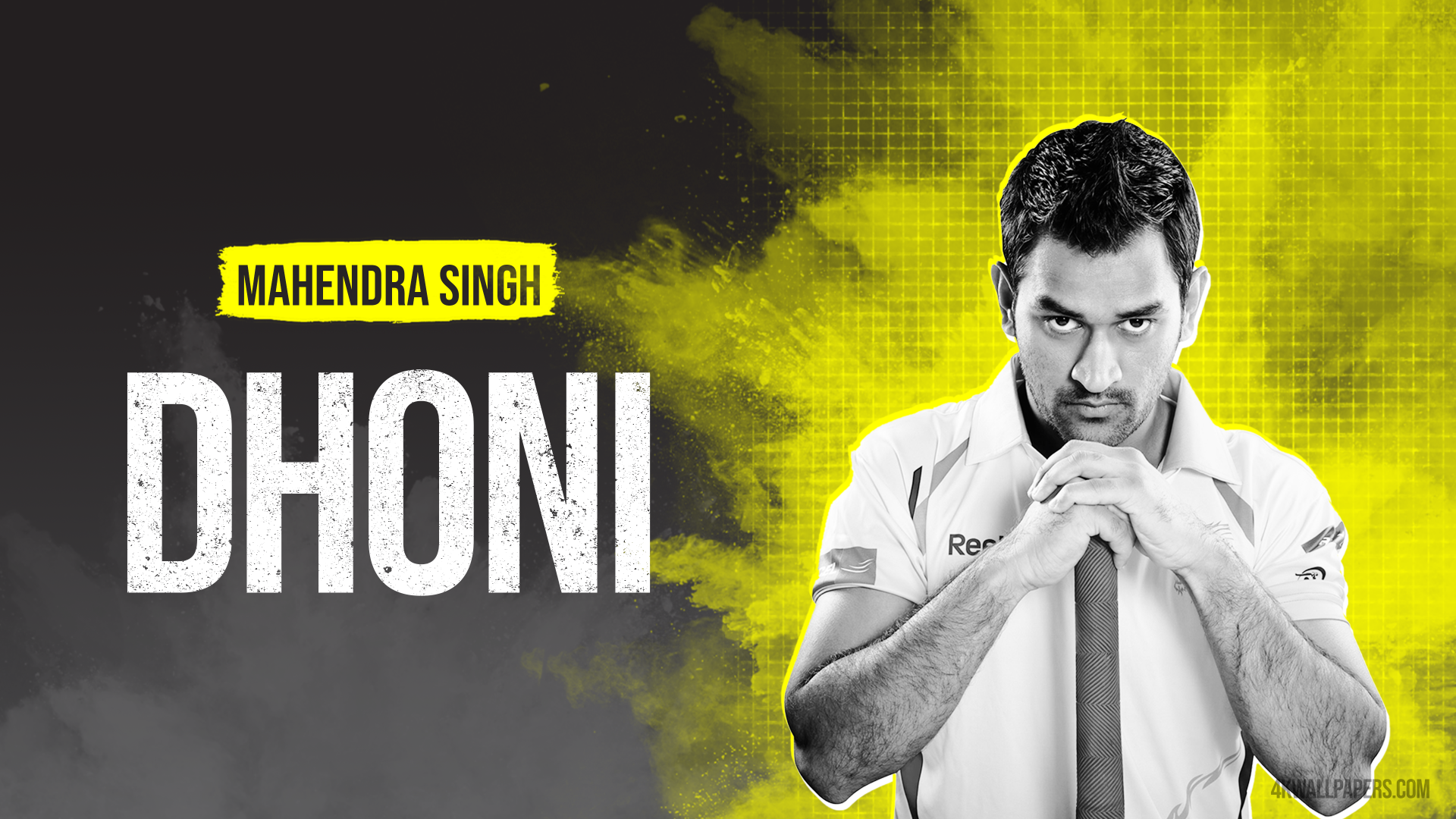 Mahendra Singh Dhoni Wallpaper 4K, MSD