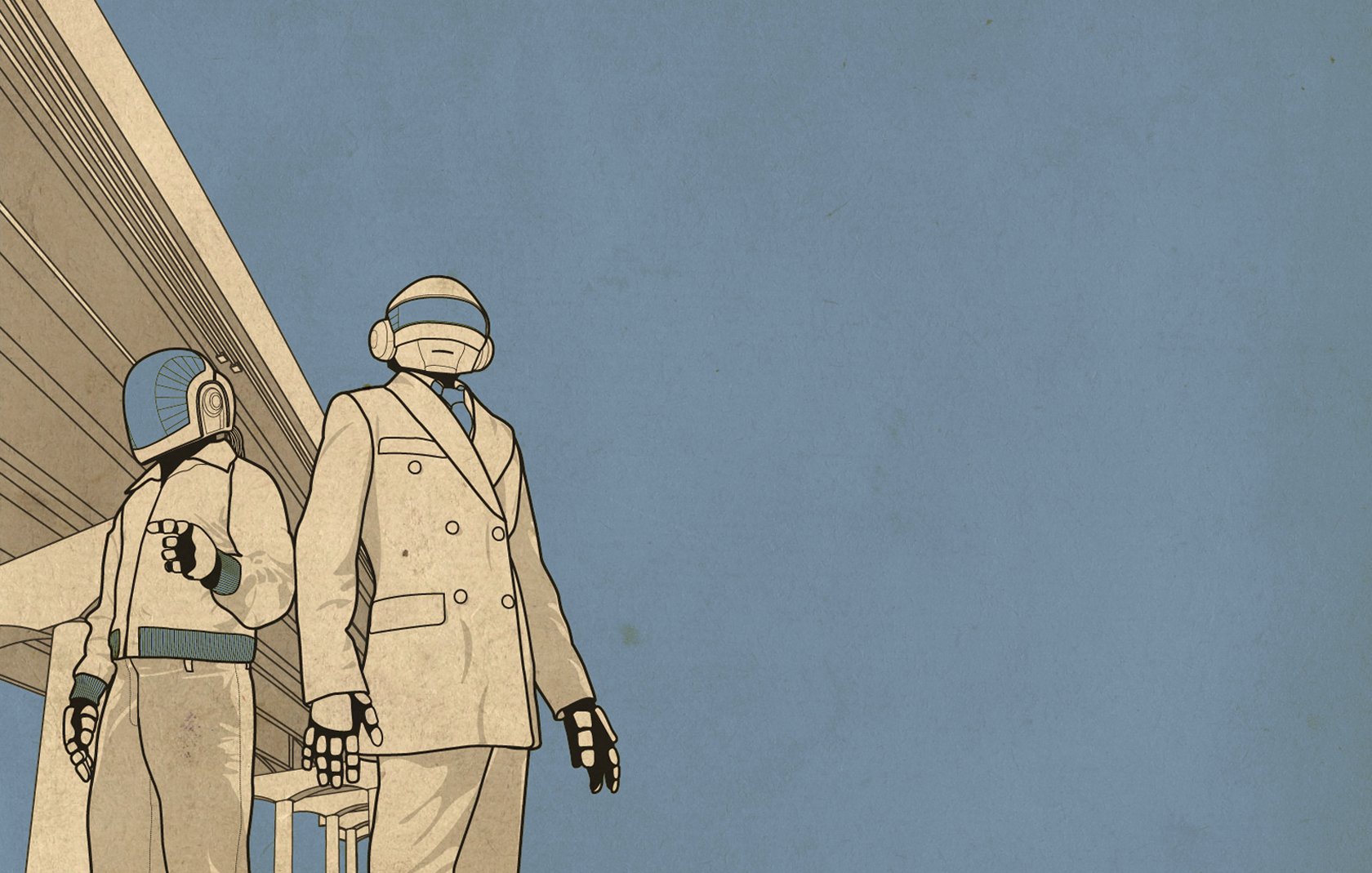 Daft Punk Art HD Wallpaper