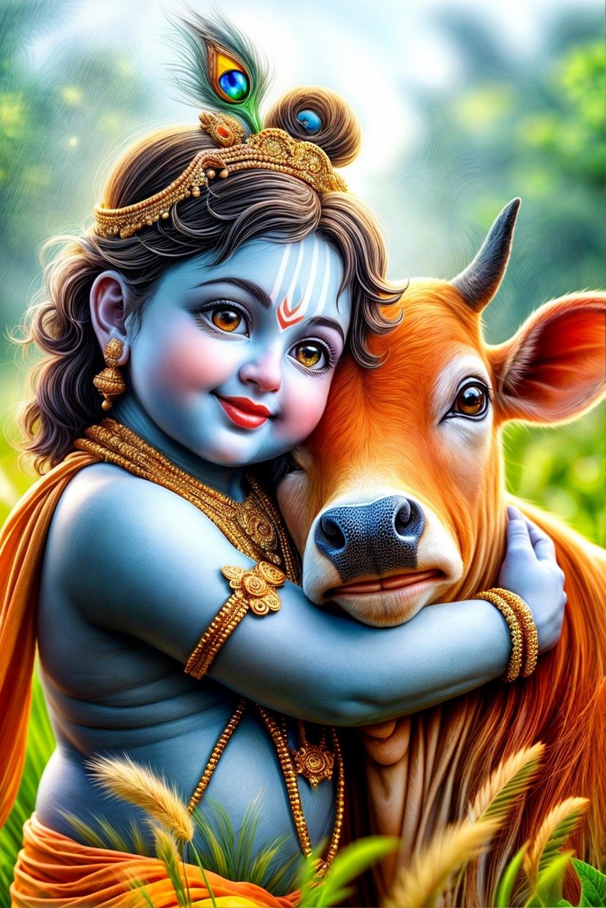 Krishna Ai & Krishna Image