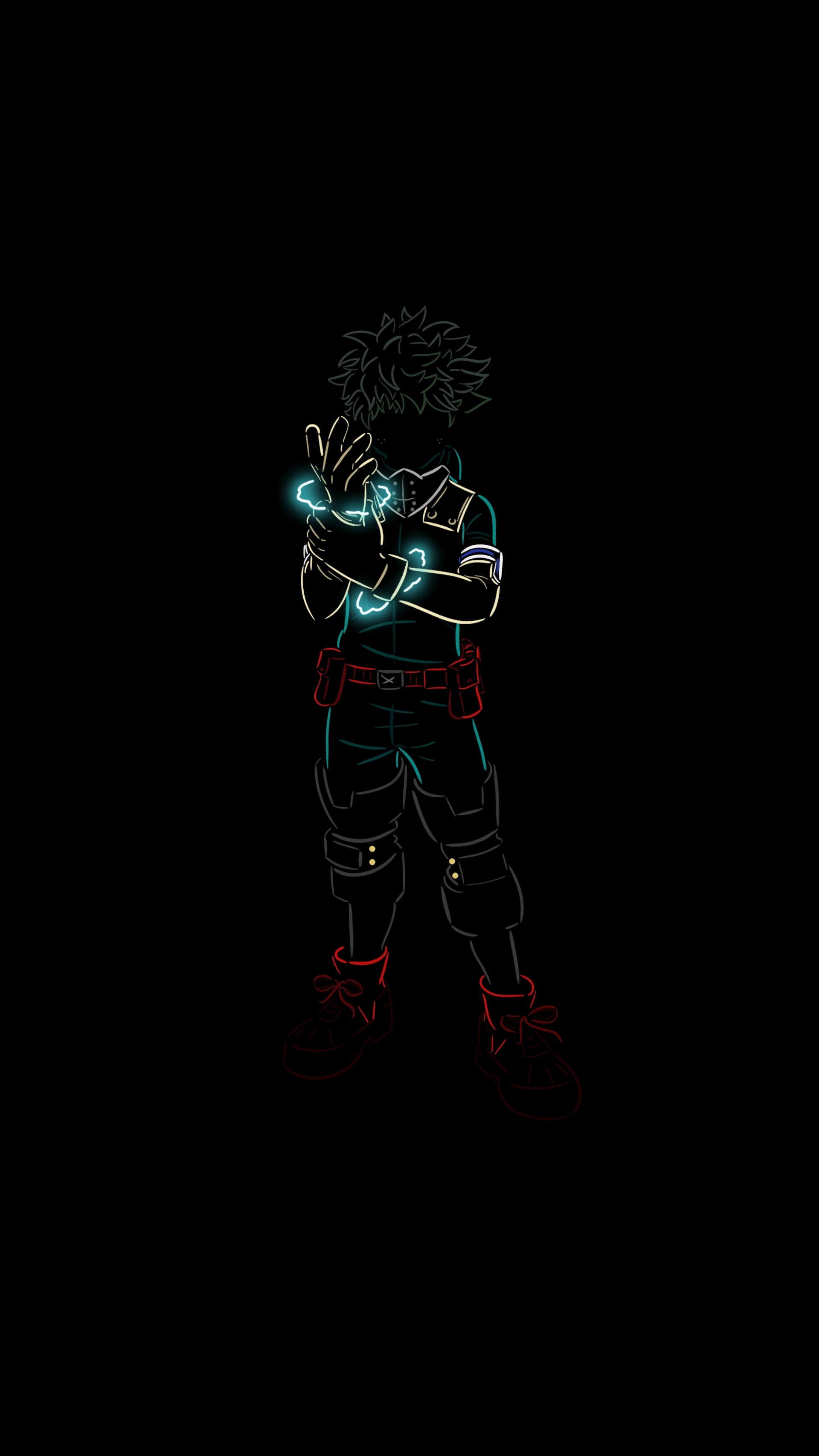 Izuku Midoriya (minimal wallpaper) hope