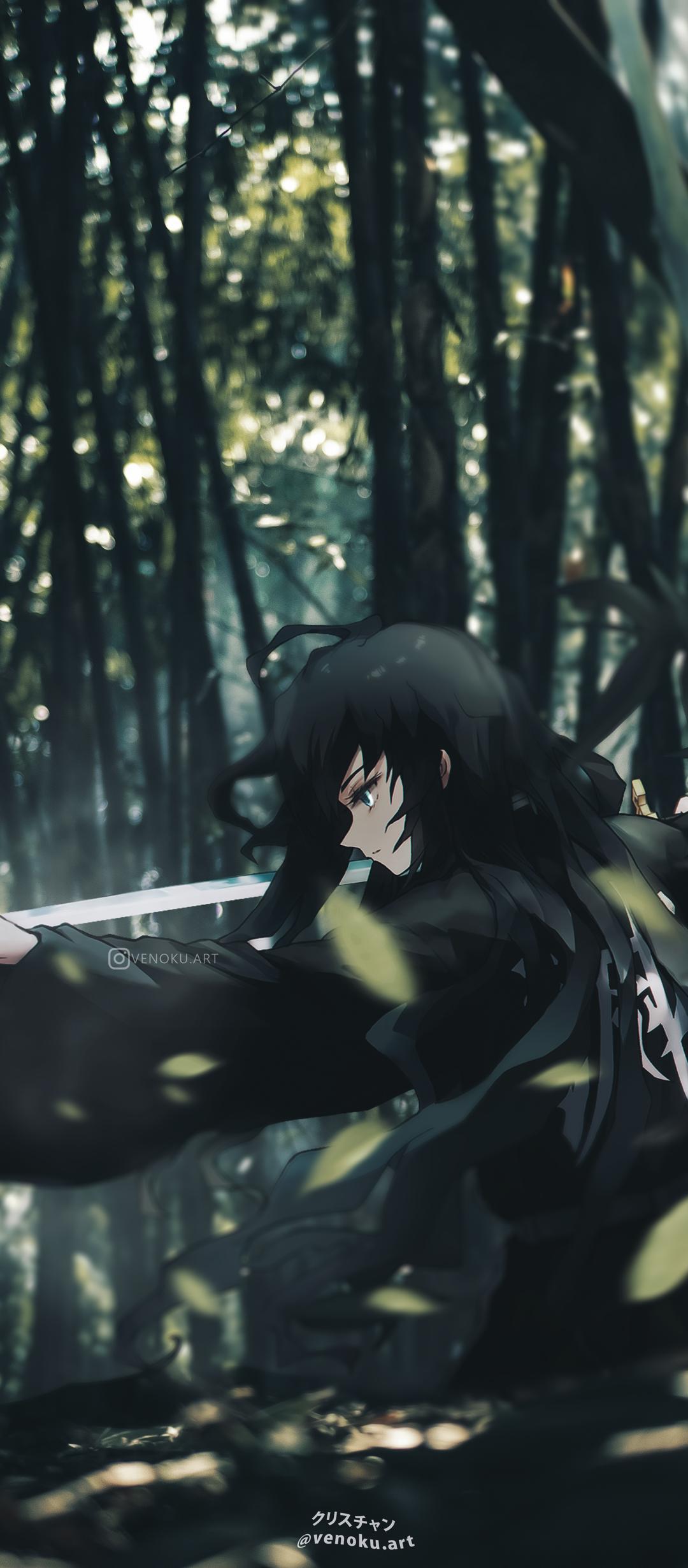 Demon slayer HD wallpaper for phone