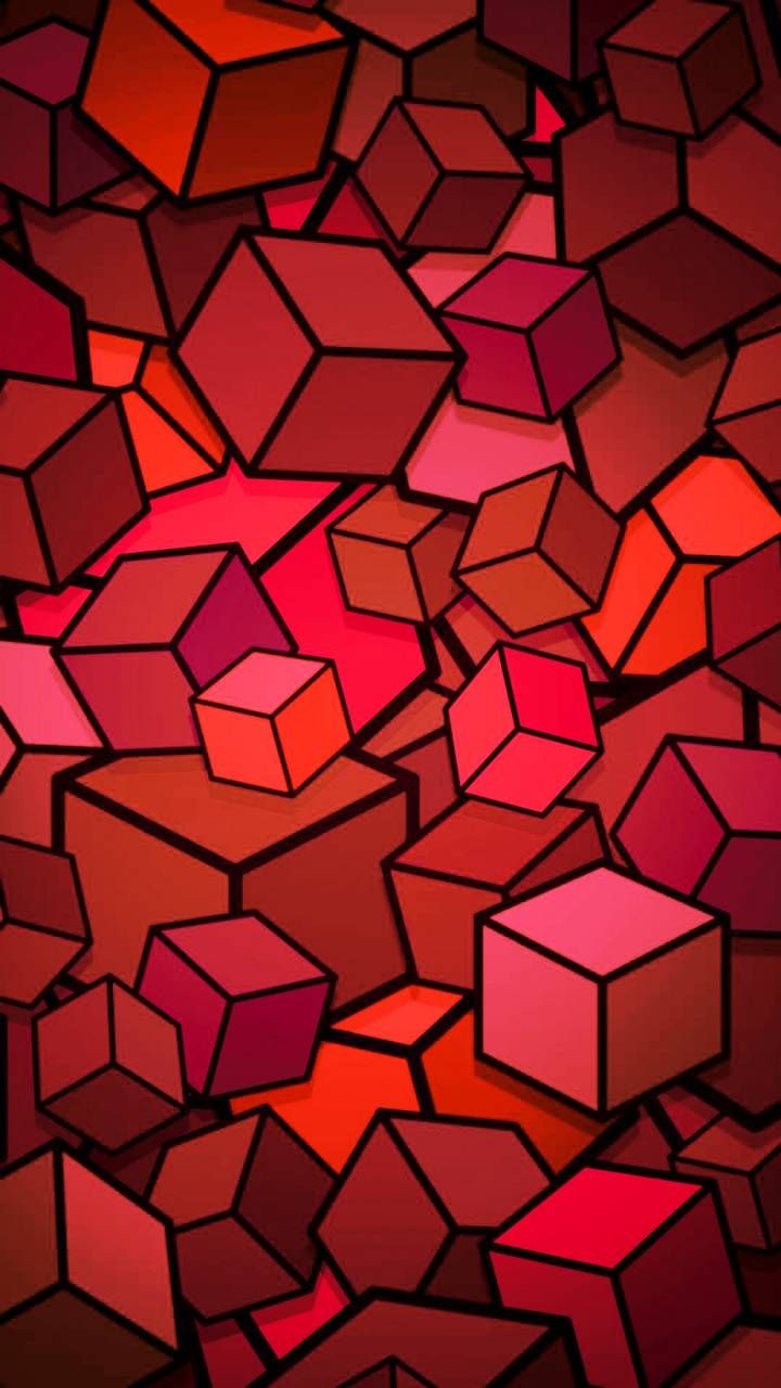 Red Abstract Wallpaper