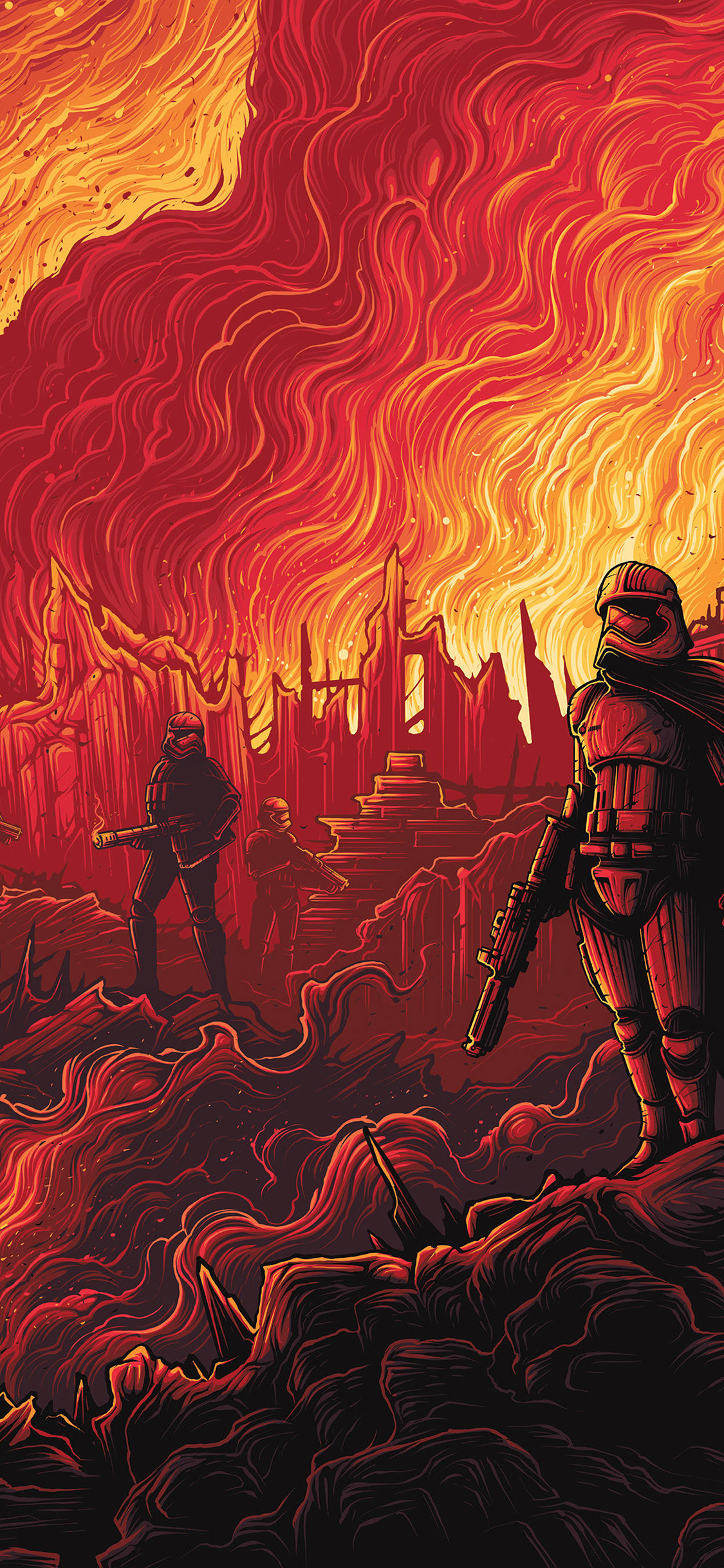 Captain Phasma Starwars Red Film