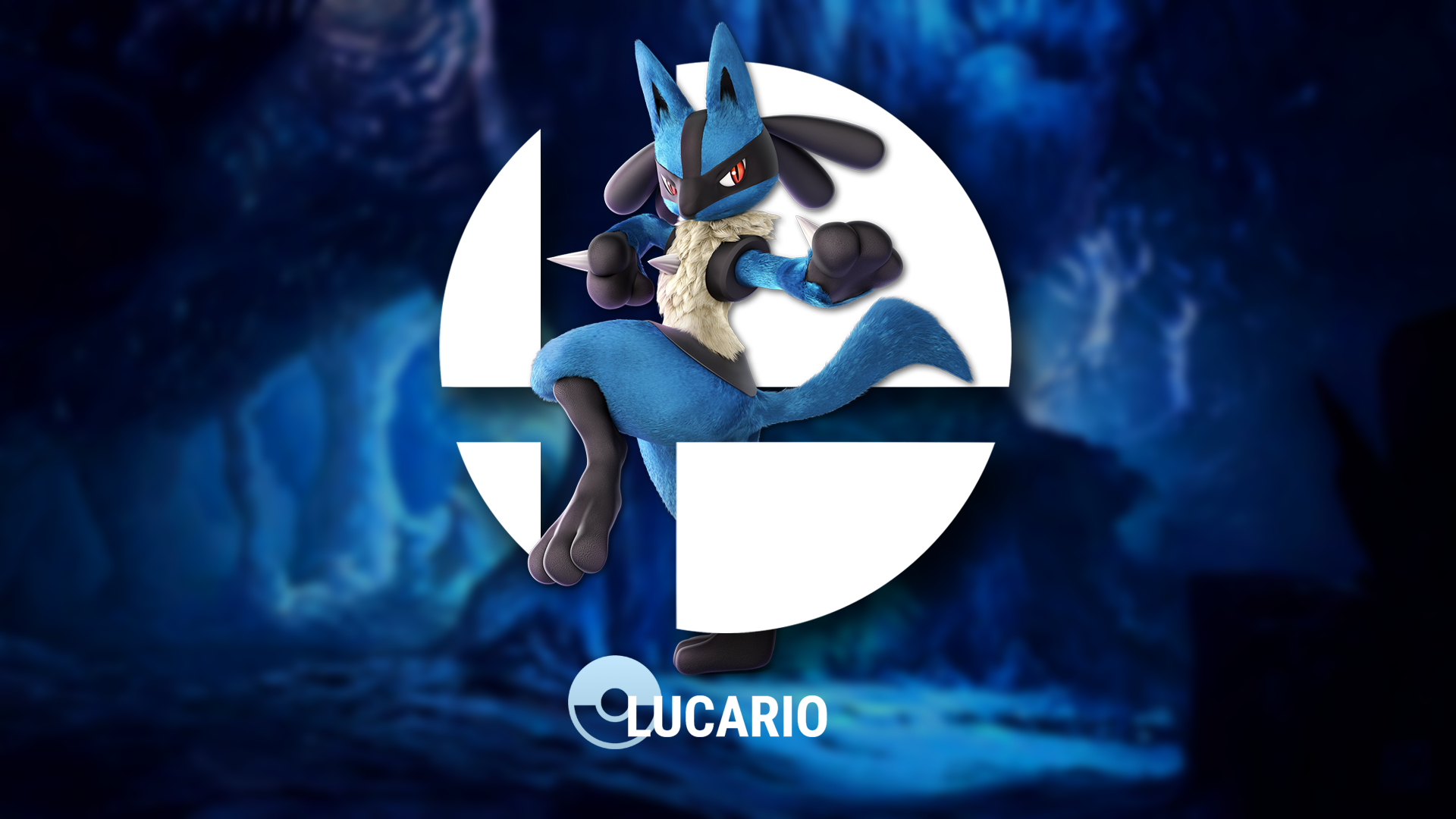 Decided to join the wallpaper team, here's Lucario! Will try to do suggestions