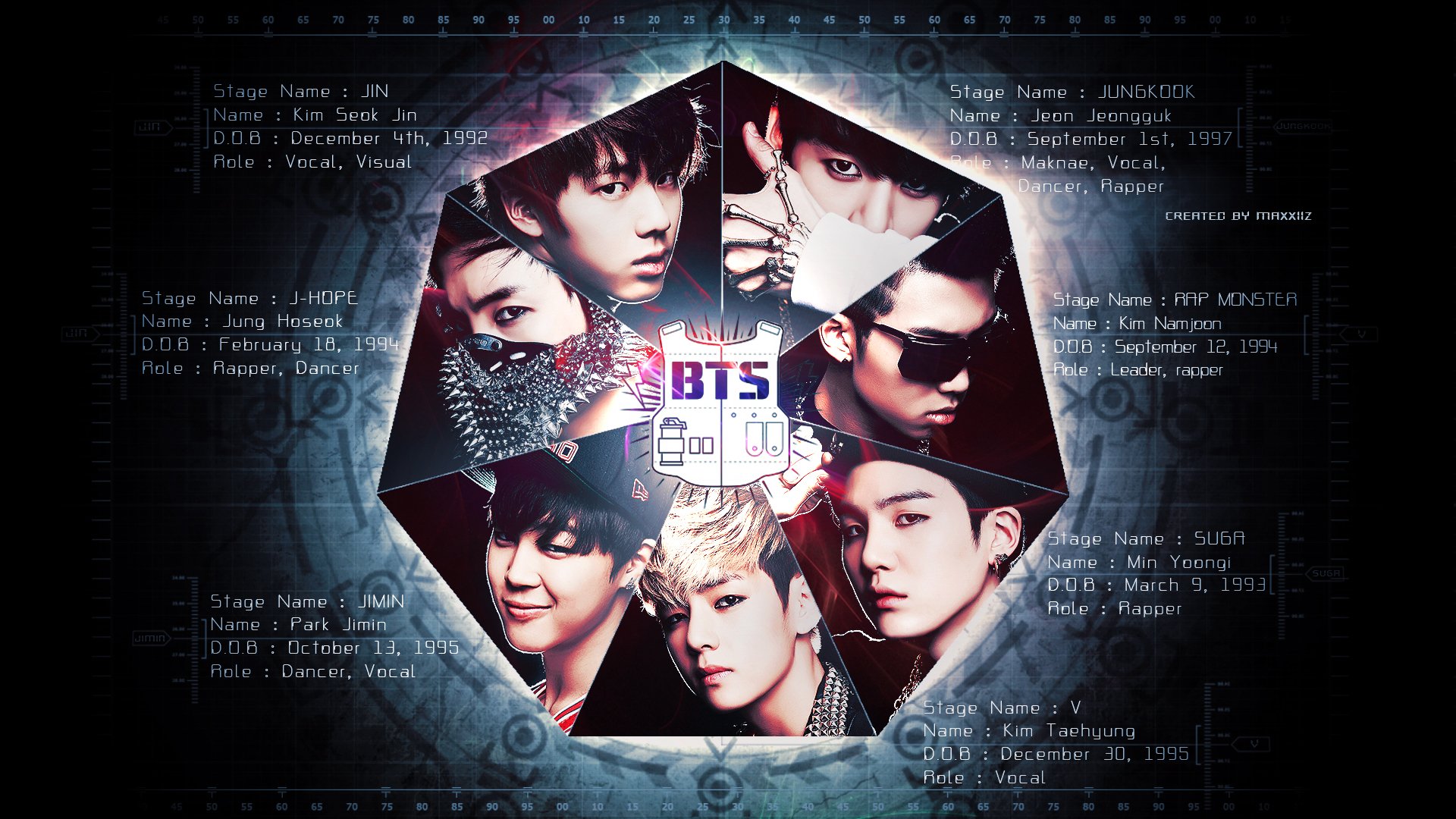 BTS Music HD Wallpaper