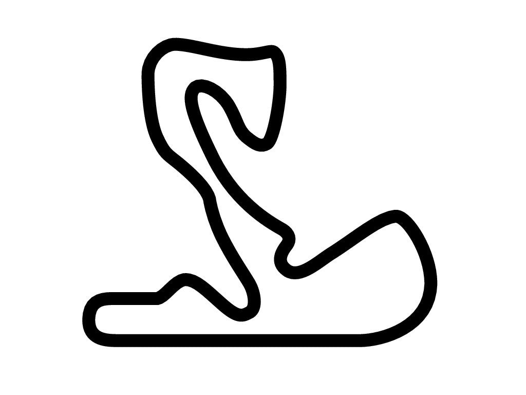 Zandvoort Park Circuit Decal