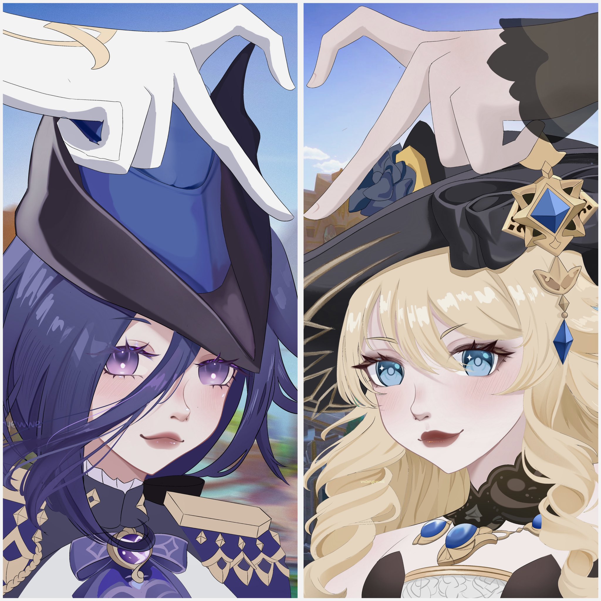 clorivia matching wallpaper