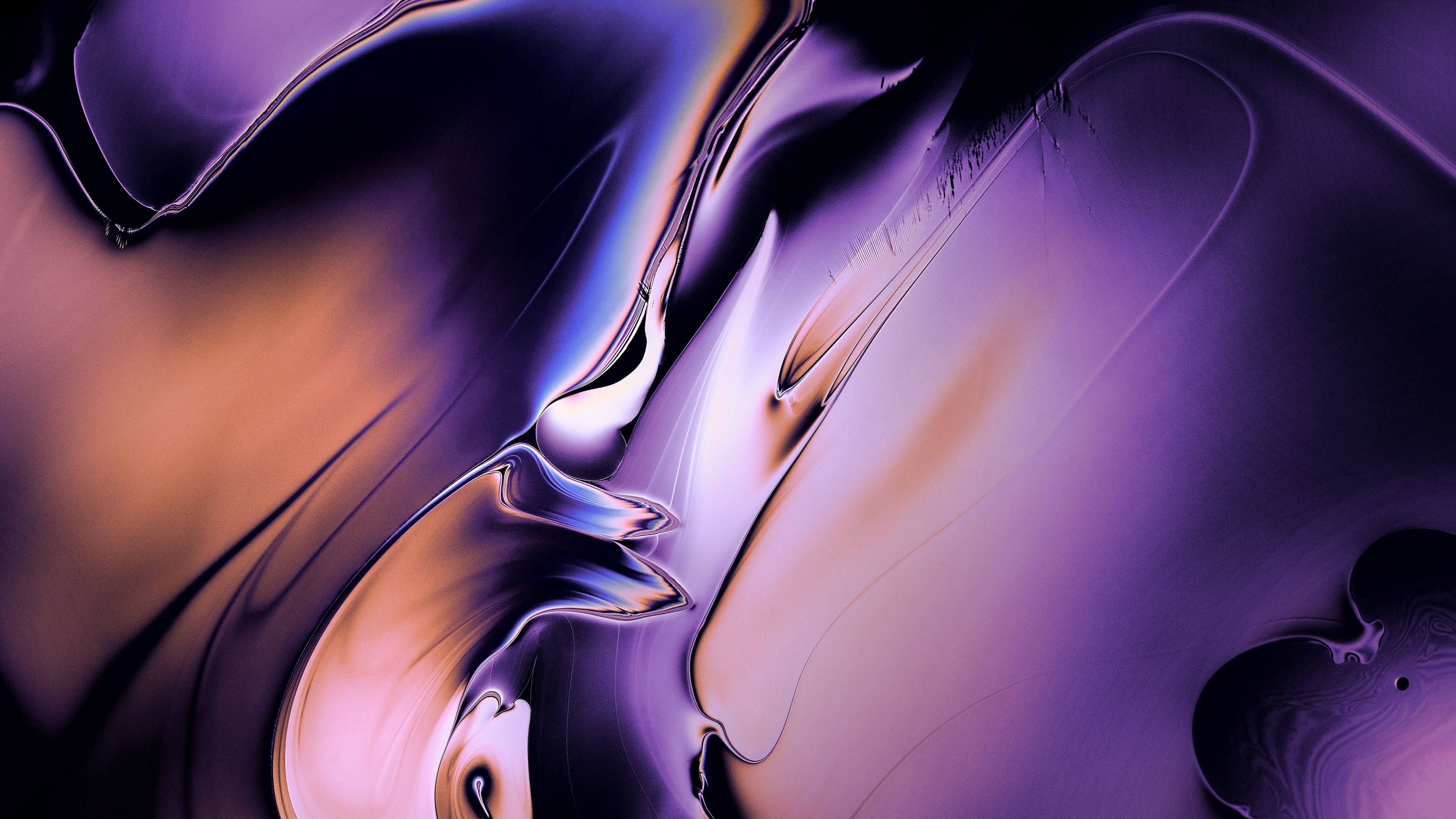 macOS Mojave Wallpaper 4K, Abstract