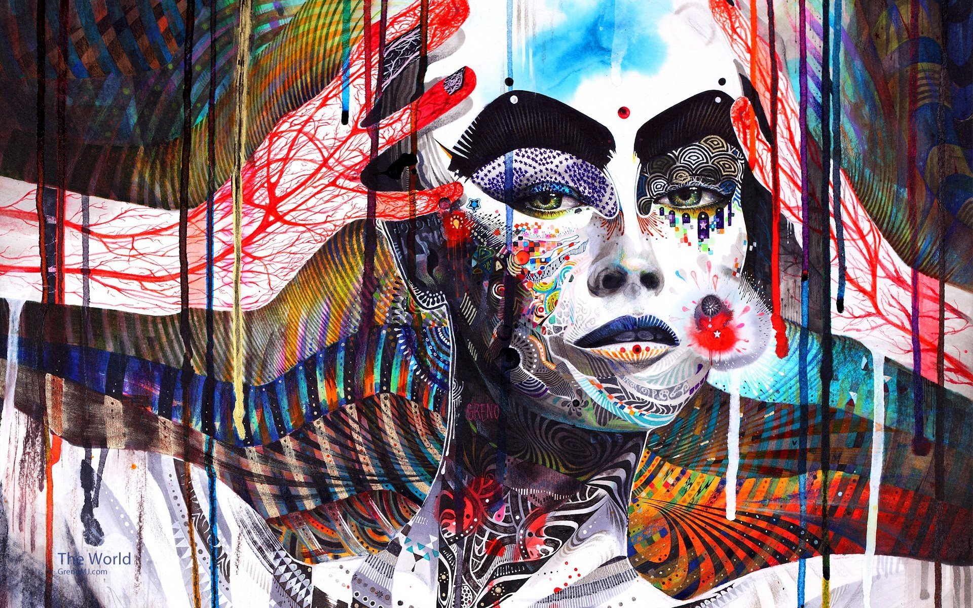 Psychedelic Artistry: A Stunning HD