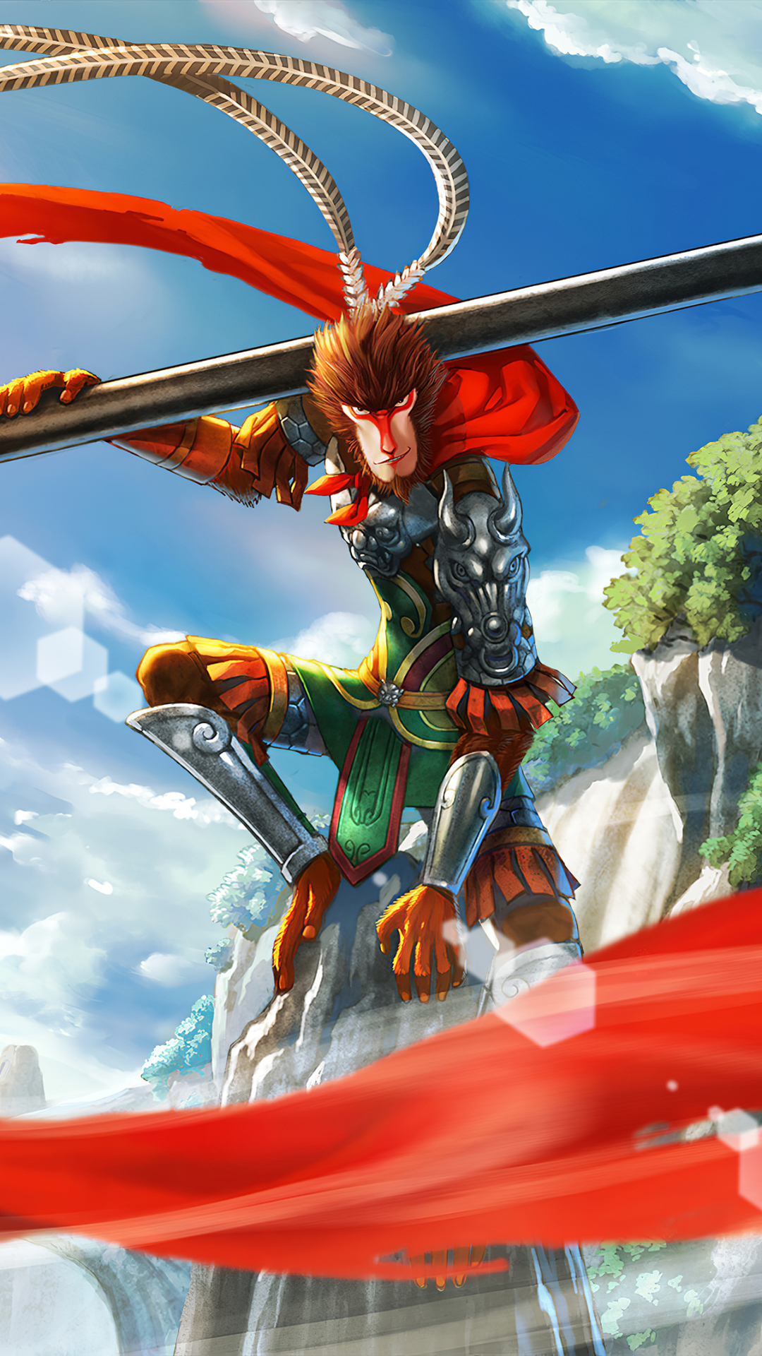 Download Monkey Warrior Fantasy Sun