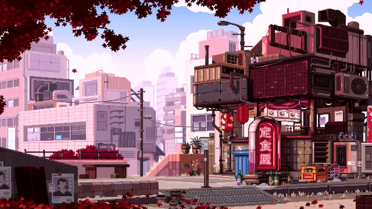 Aesthetic Japan Street Live Wallpaper
