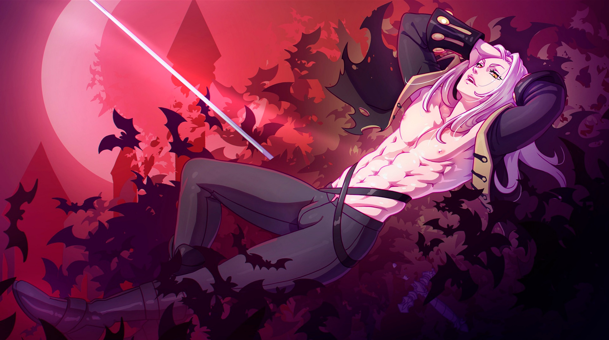 Anime Castlevania HD Wallpaper