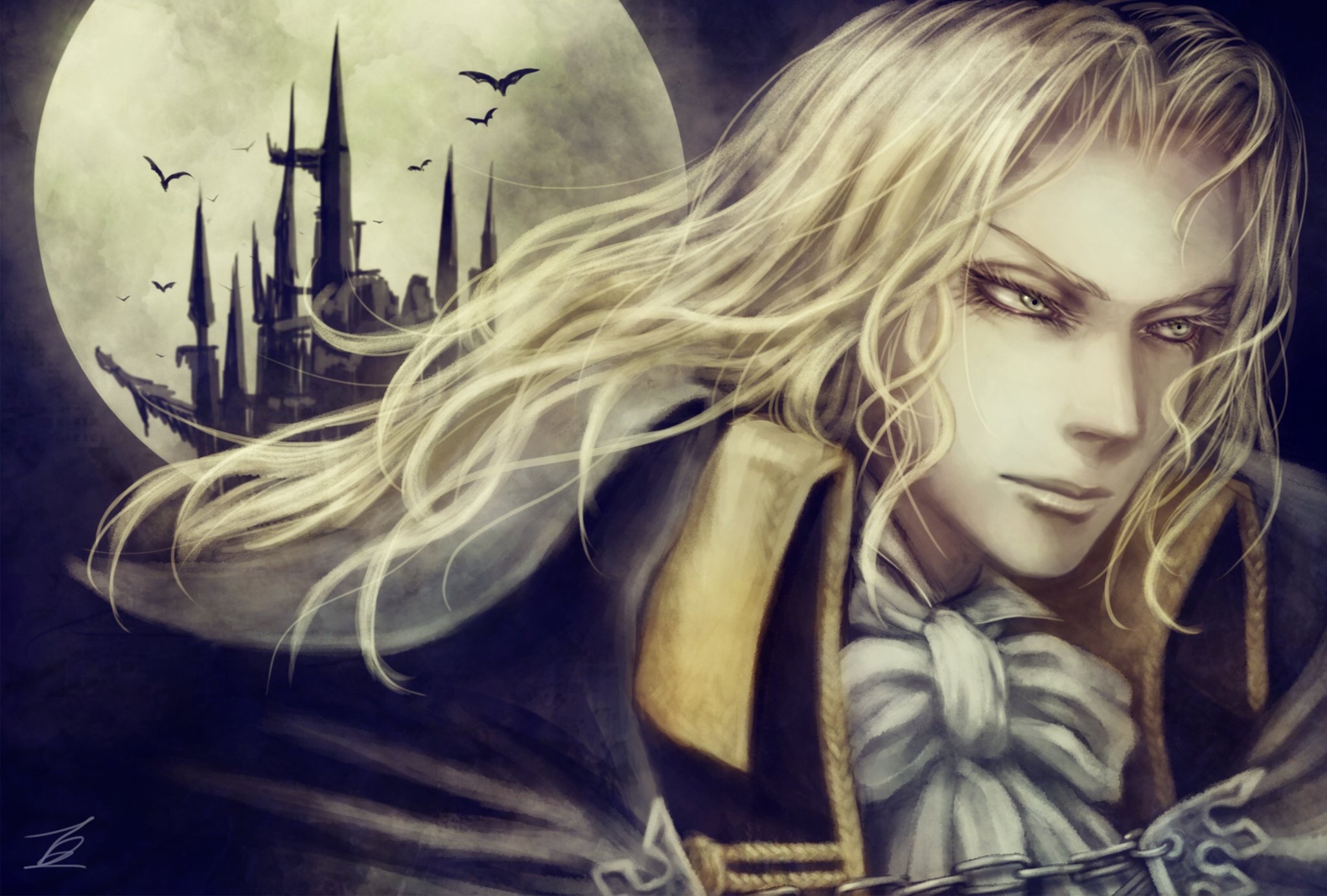 Anime Castlevania HD Wallpaper by 一ノ日