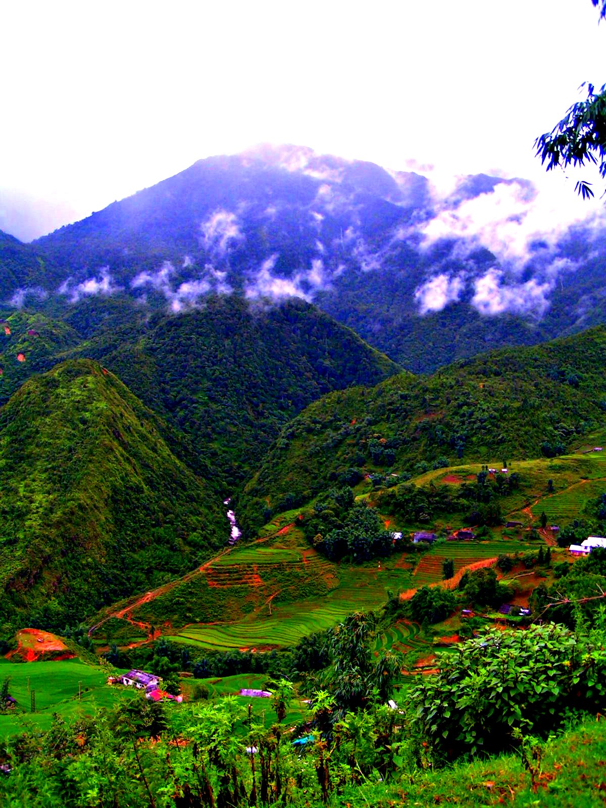 Sa Pa mountain hills