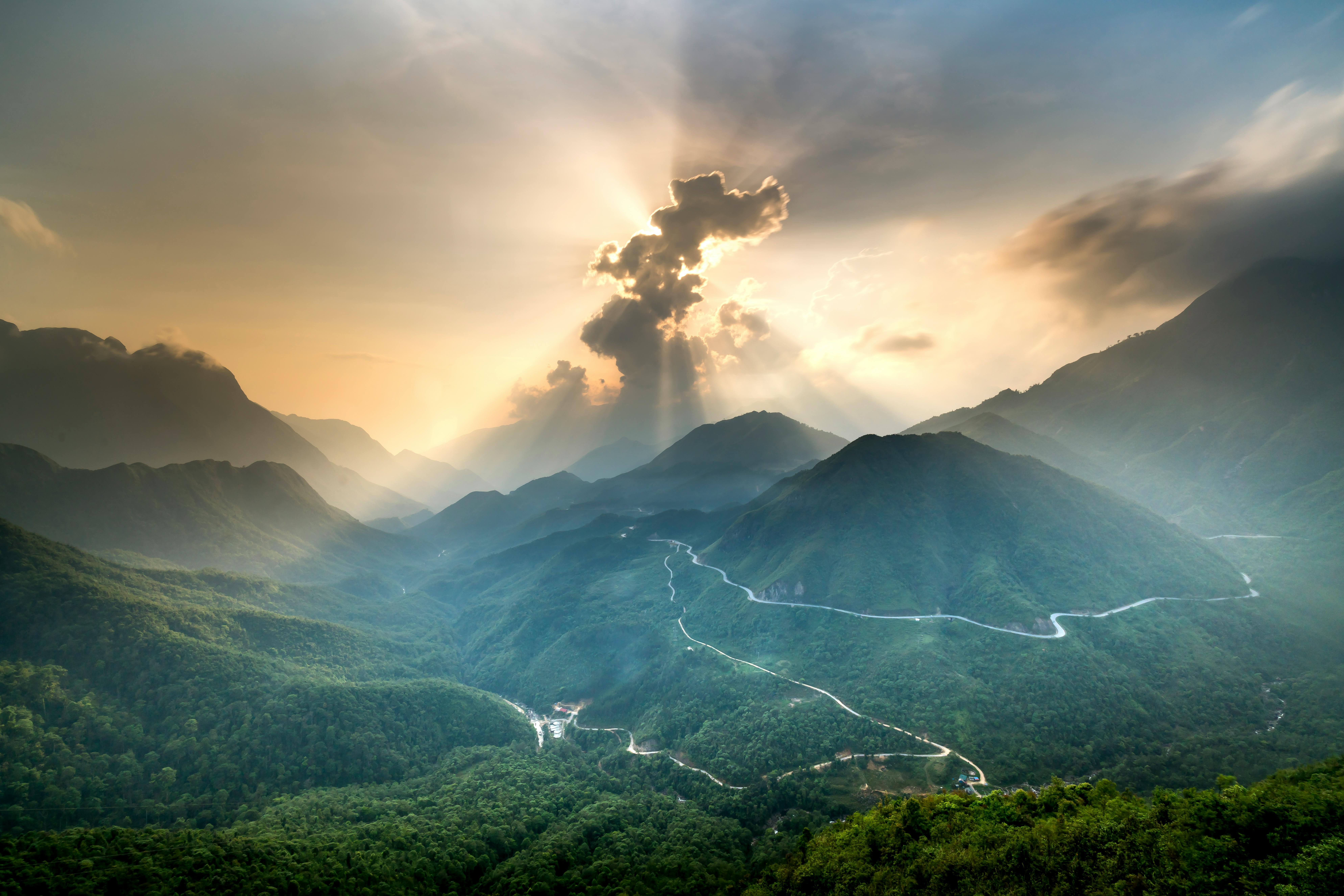 Mountain Sunrise Photo, Download
