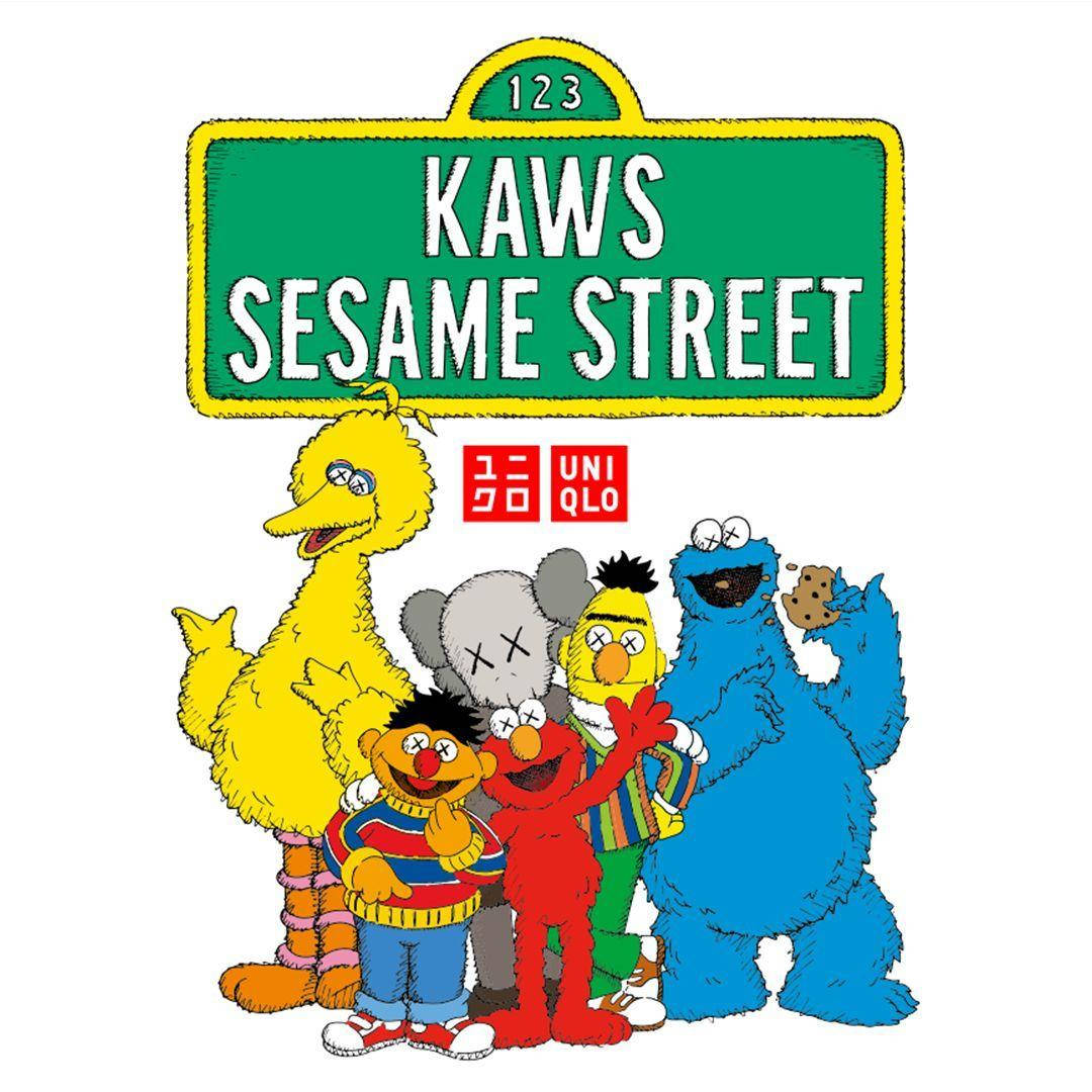 Download Uniqlo Sesame Street Kaws