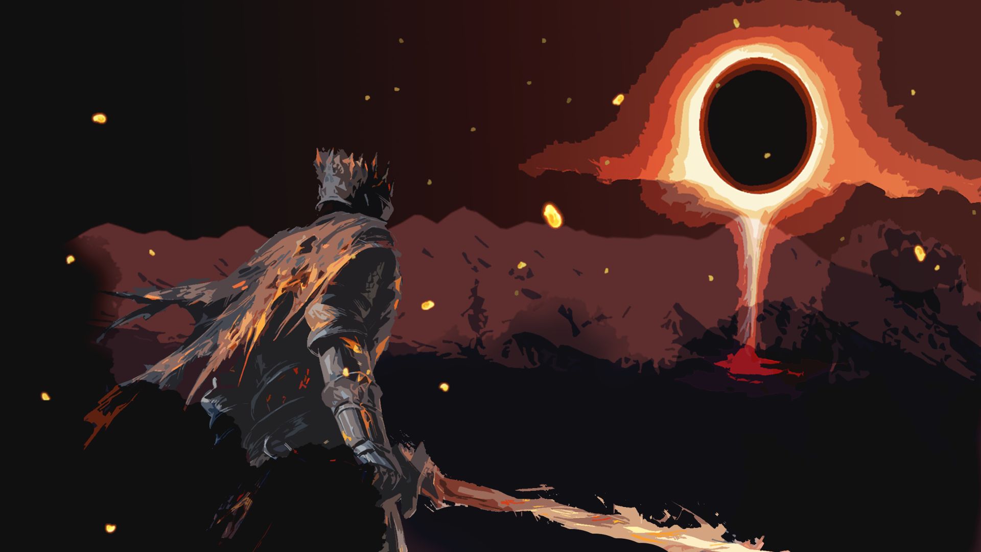 HD desktop wallpaper: Video Game, Dark