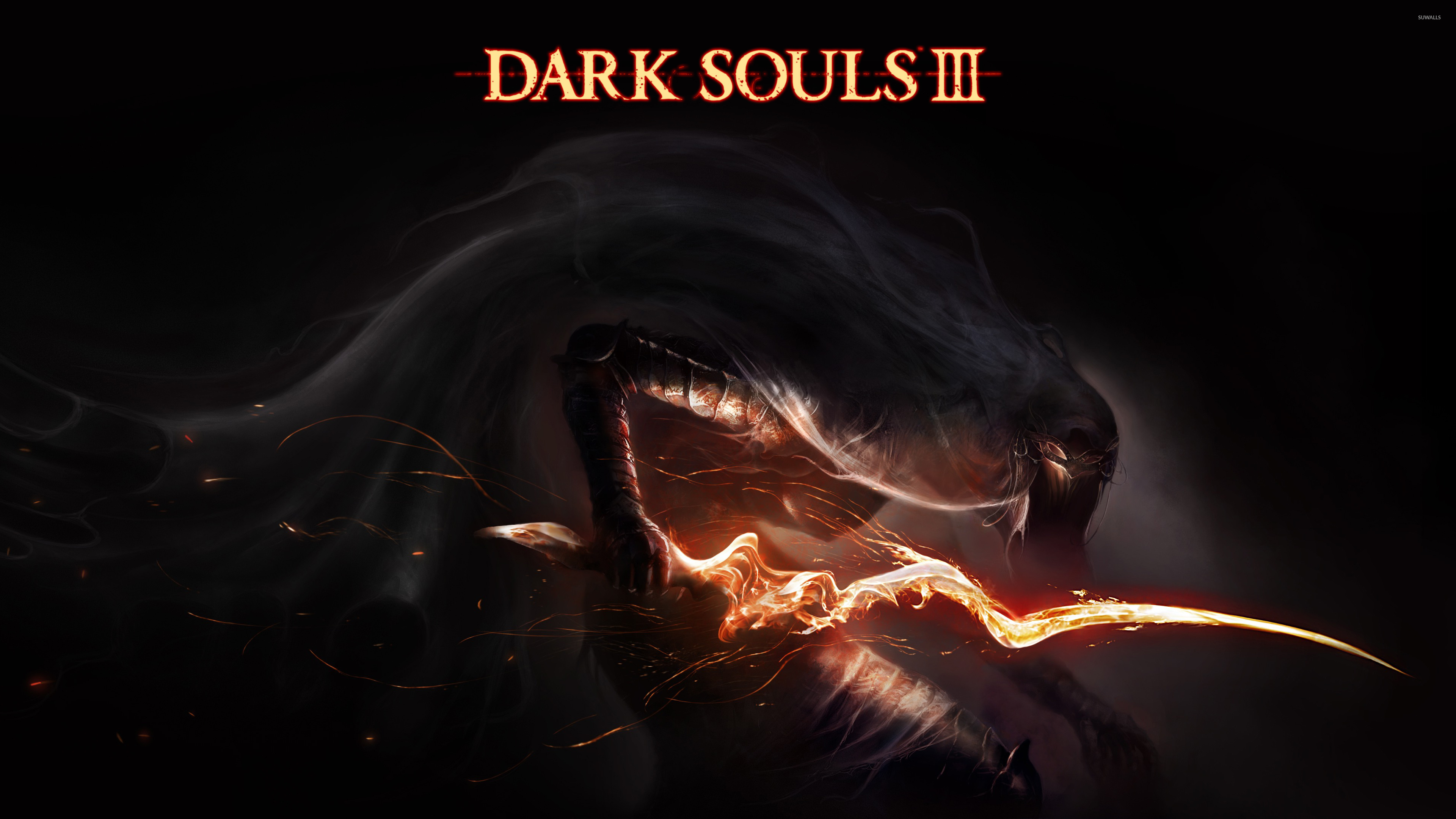 Spooky creature in Dark Souls III